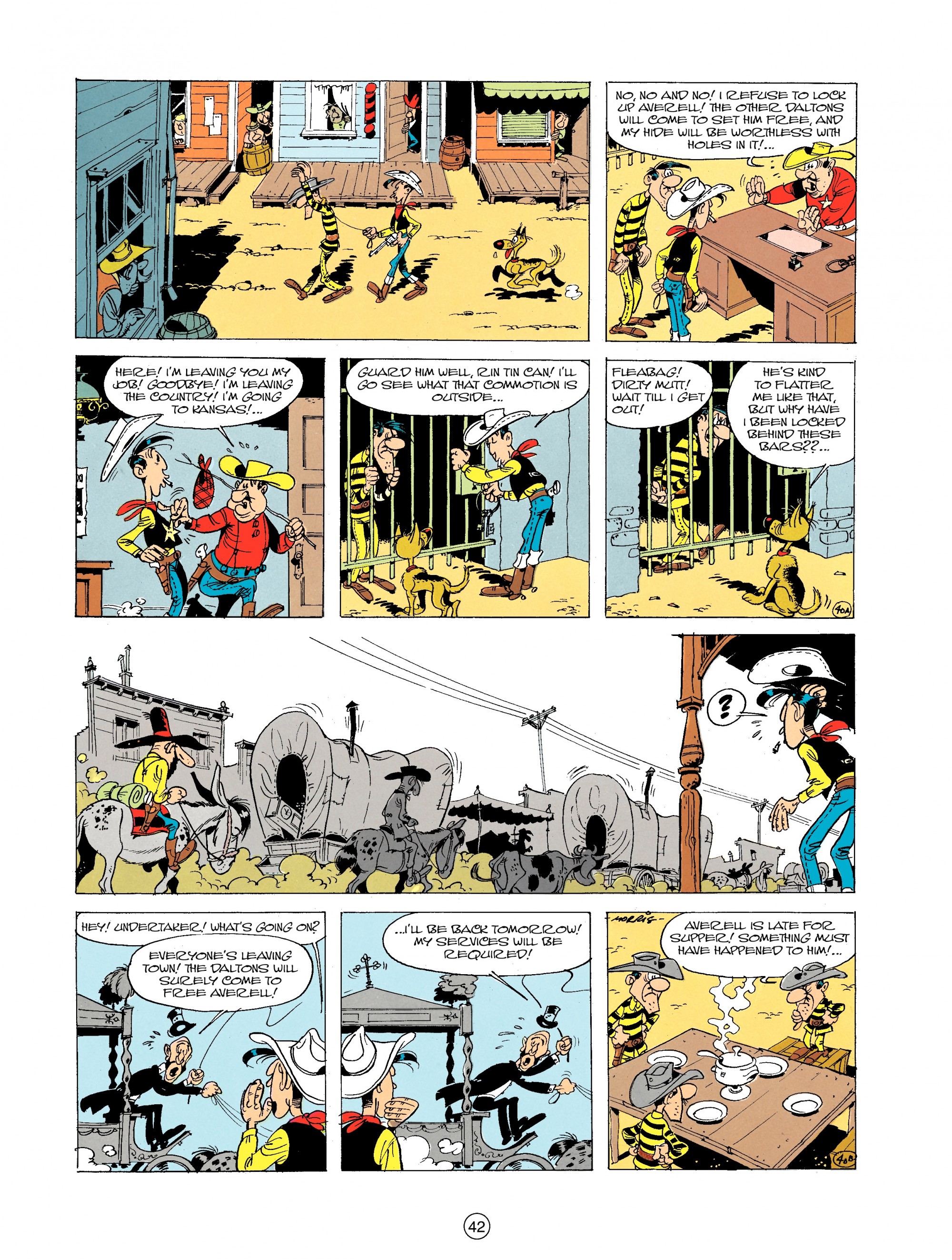 Read online A Lucky Luke Adventure comic -  Issue #19 - 42