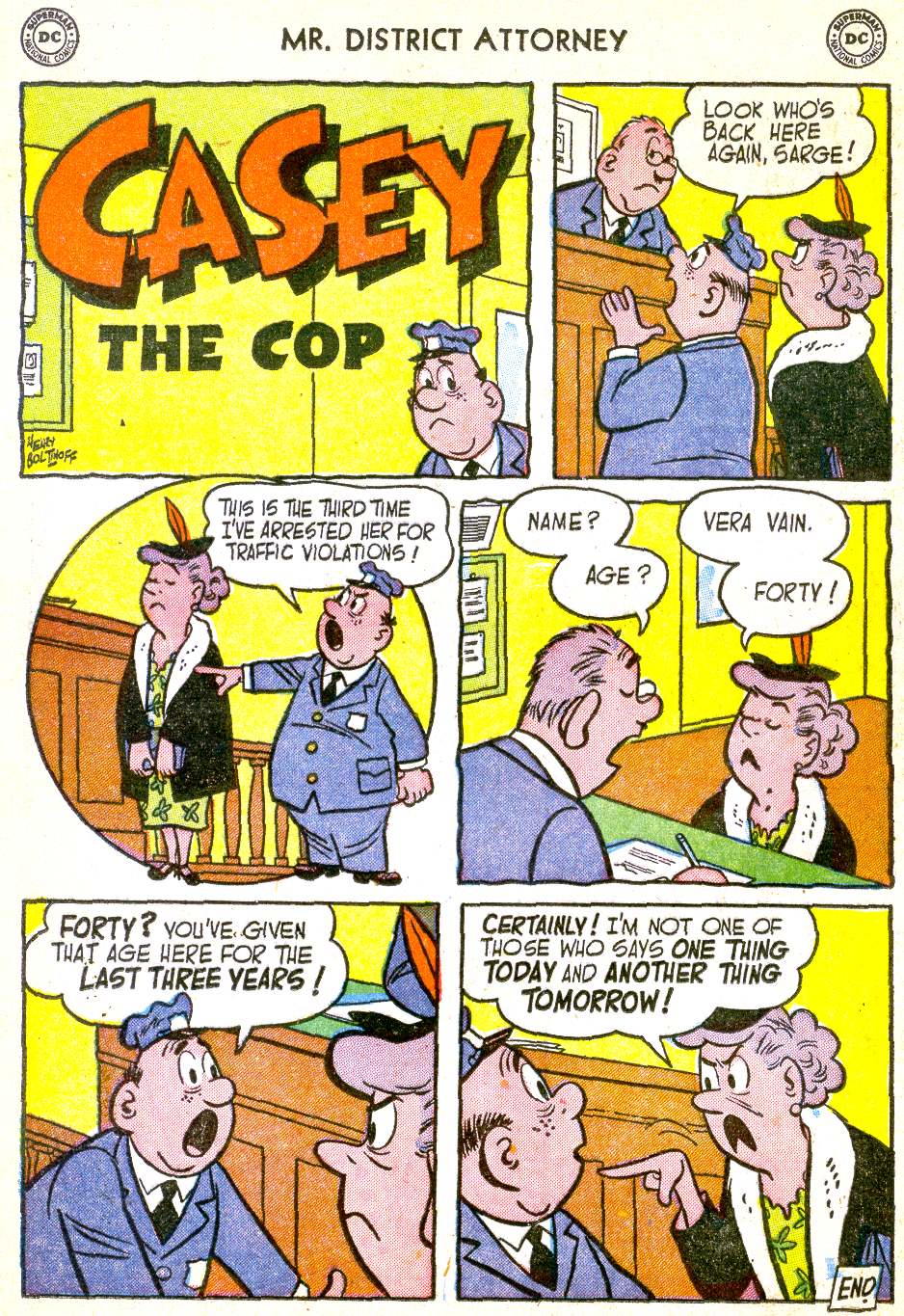 Read online Mr. District Attorney comic -  Issue #40 - 20