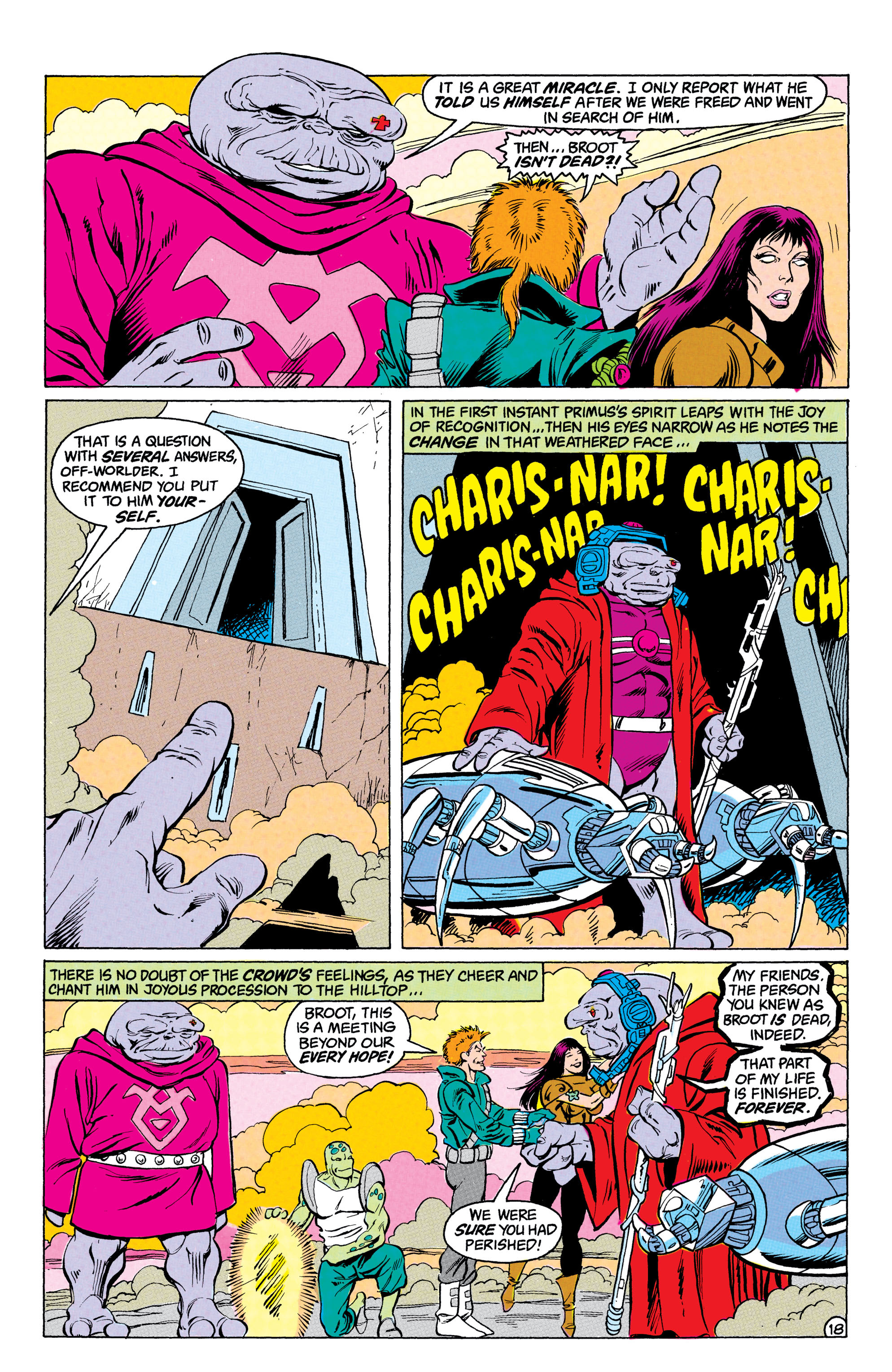 Read online The Omega Men (1983) comic -  Issue #36 - 18