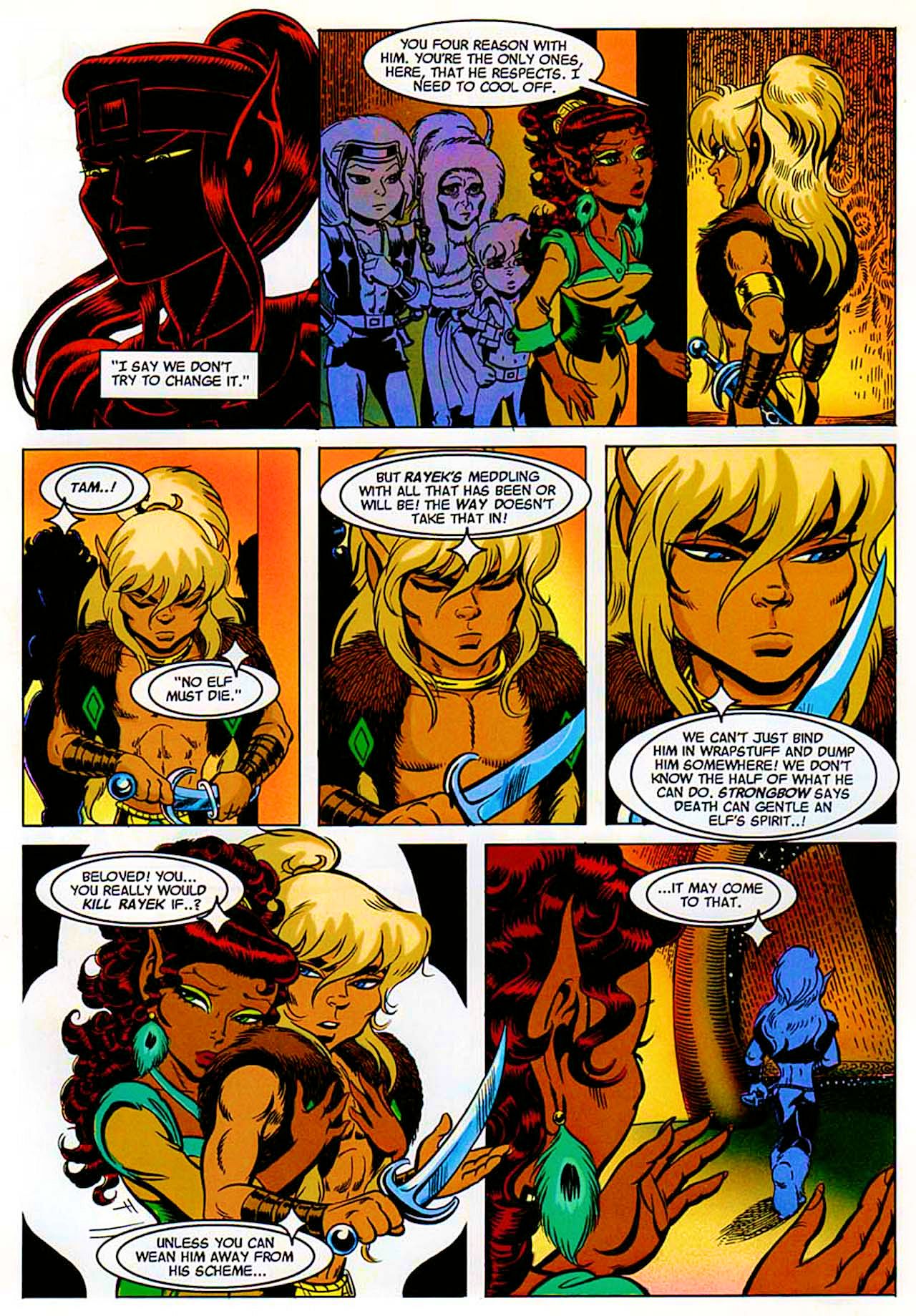 Read online ElfQuest: Kings of the Broken Wheel comic -  Issue #6 - 19