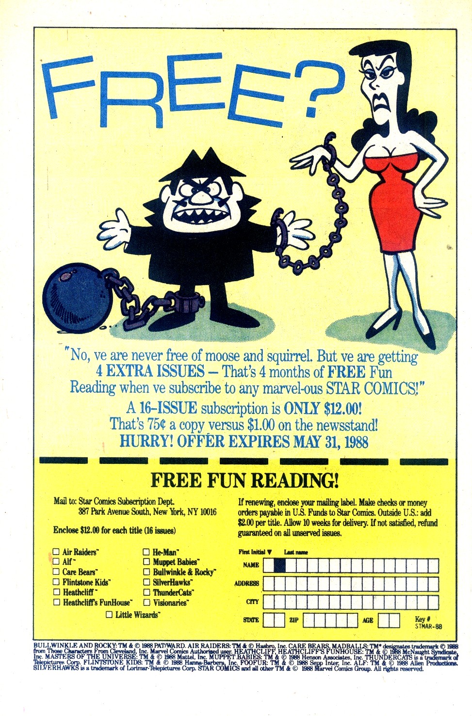 Read online Bullwinkle and Rocky comic -  Issue #5 - 34