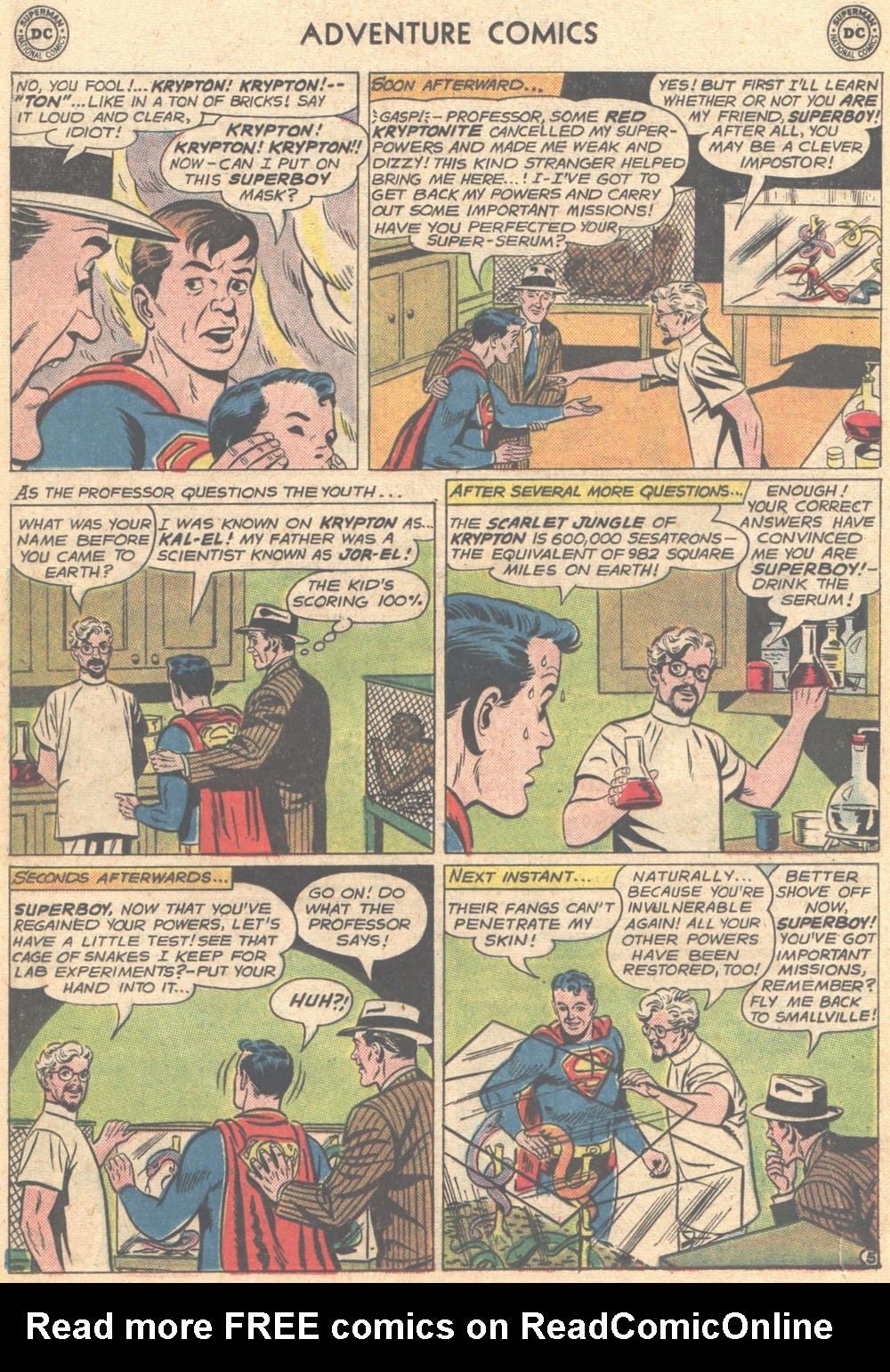 Read online Adventure Comics (1938) comic -  Issue #309 - 26