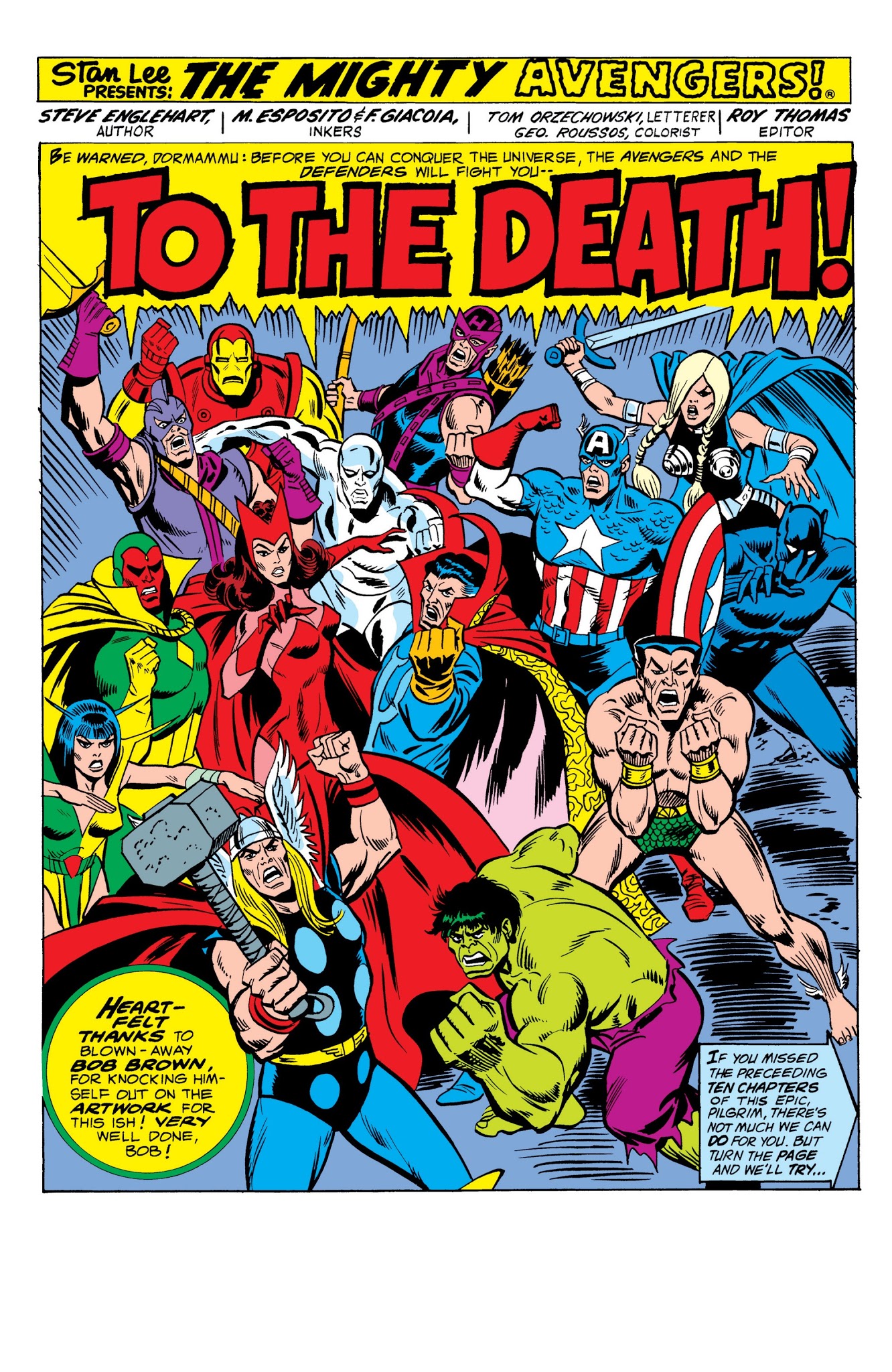 Read online Avengers Epic Collection: The Avengers/Defenders War comic -  Issue # TPB - 110