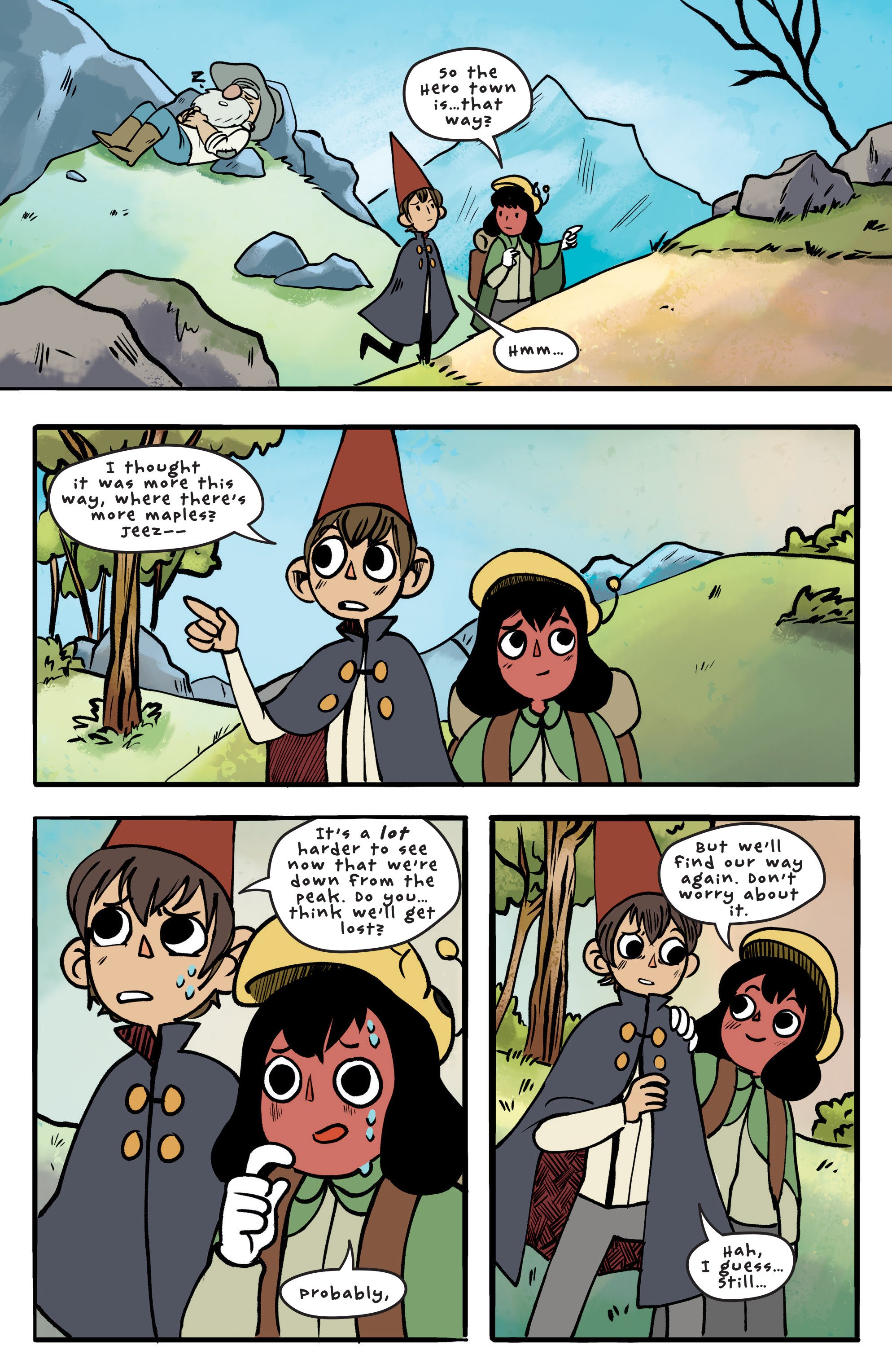 Read online Over the Garden Wall (2016) comic -  Issue #12 - 14