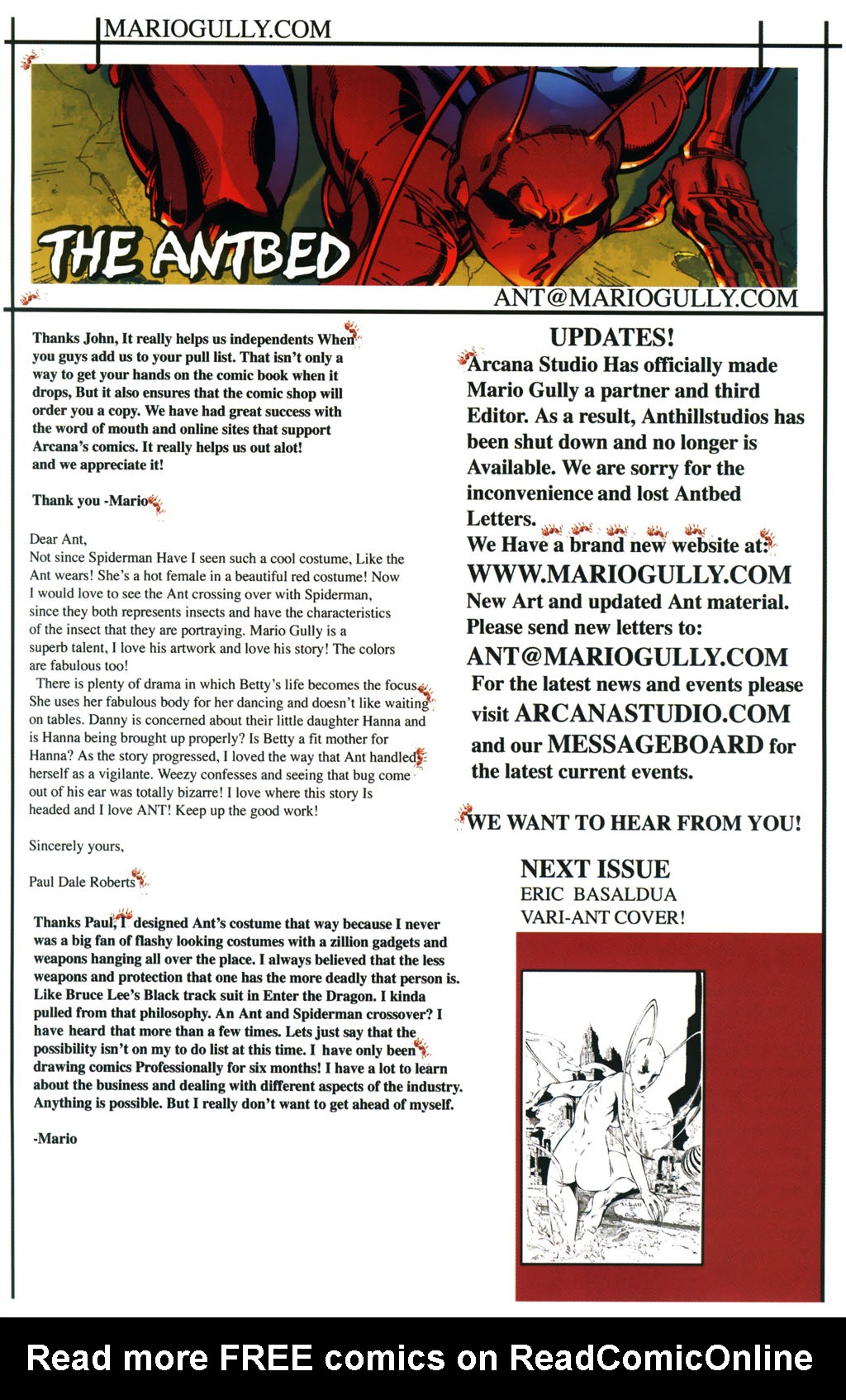 Read online Ant (2005) comic -  Issue #3 - 26