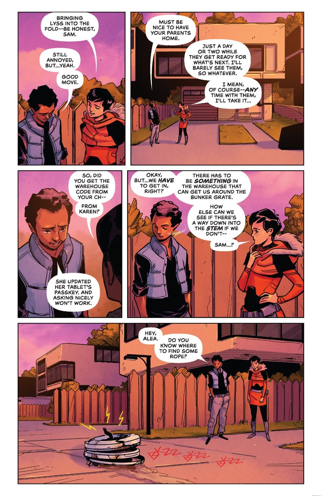 Read online Outpost Zero comic -  Issue #7 - 6