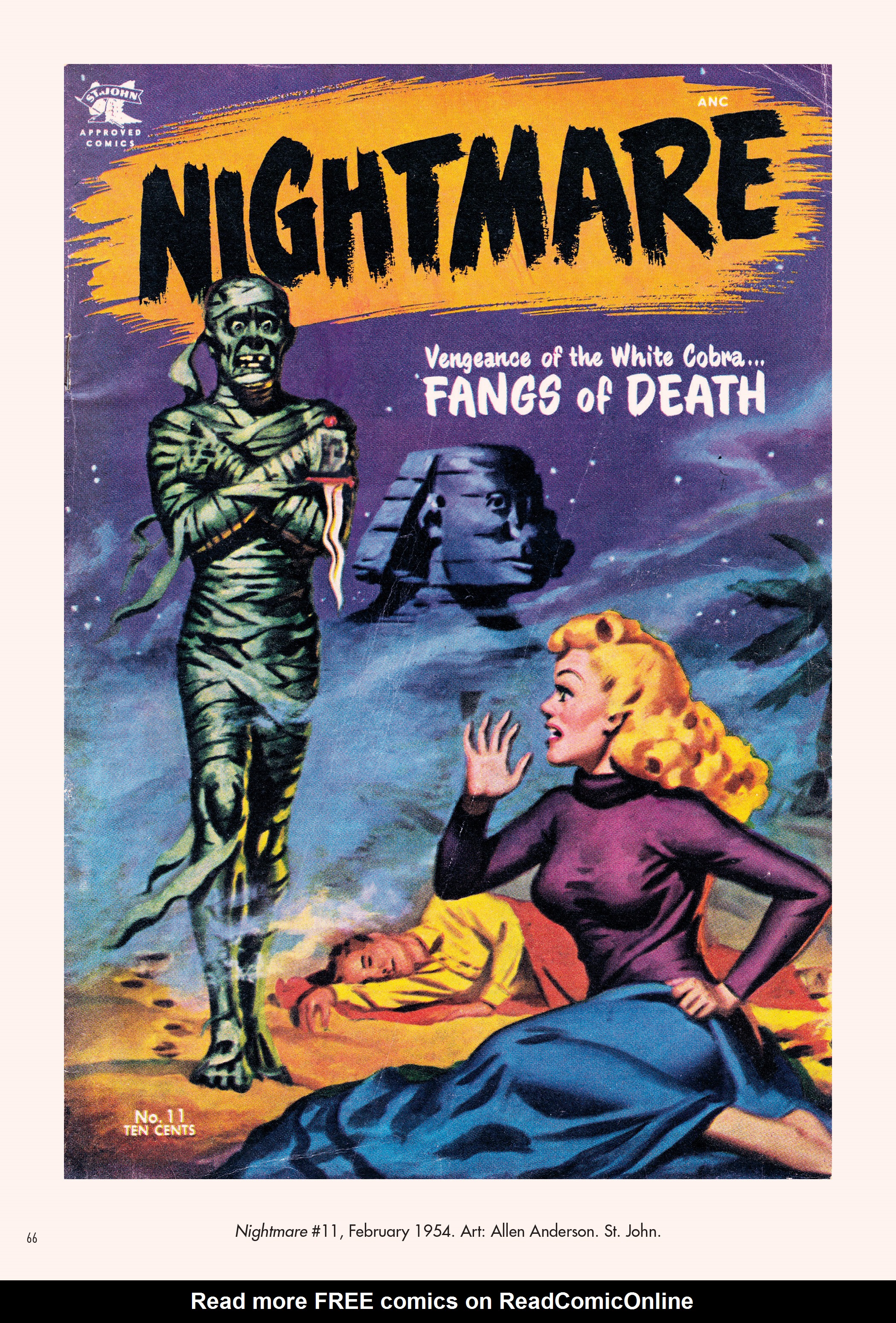 Read online Classic Monsters of Pre-Code Horror Comics: Mummies comic -  Issue # TPB - 66