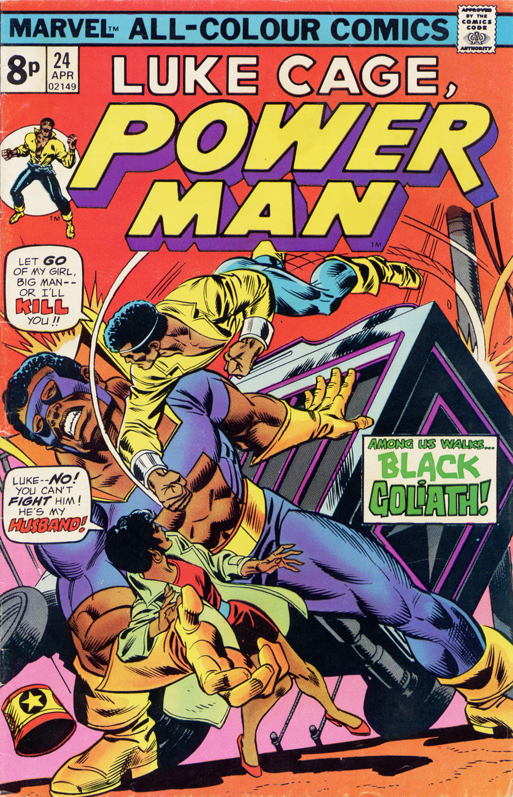 Read online Power Man comic -  Issue #24 - 1