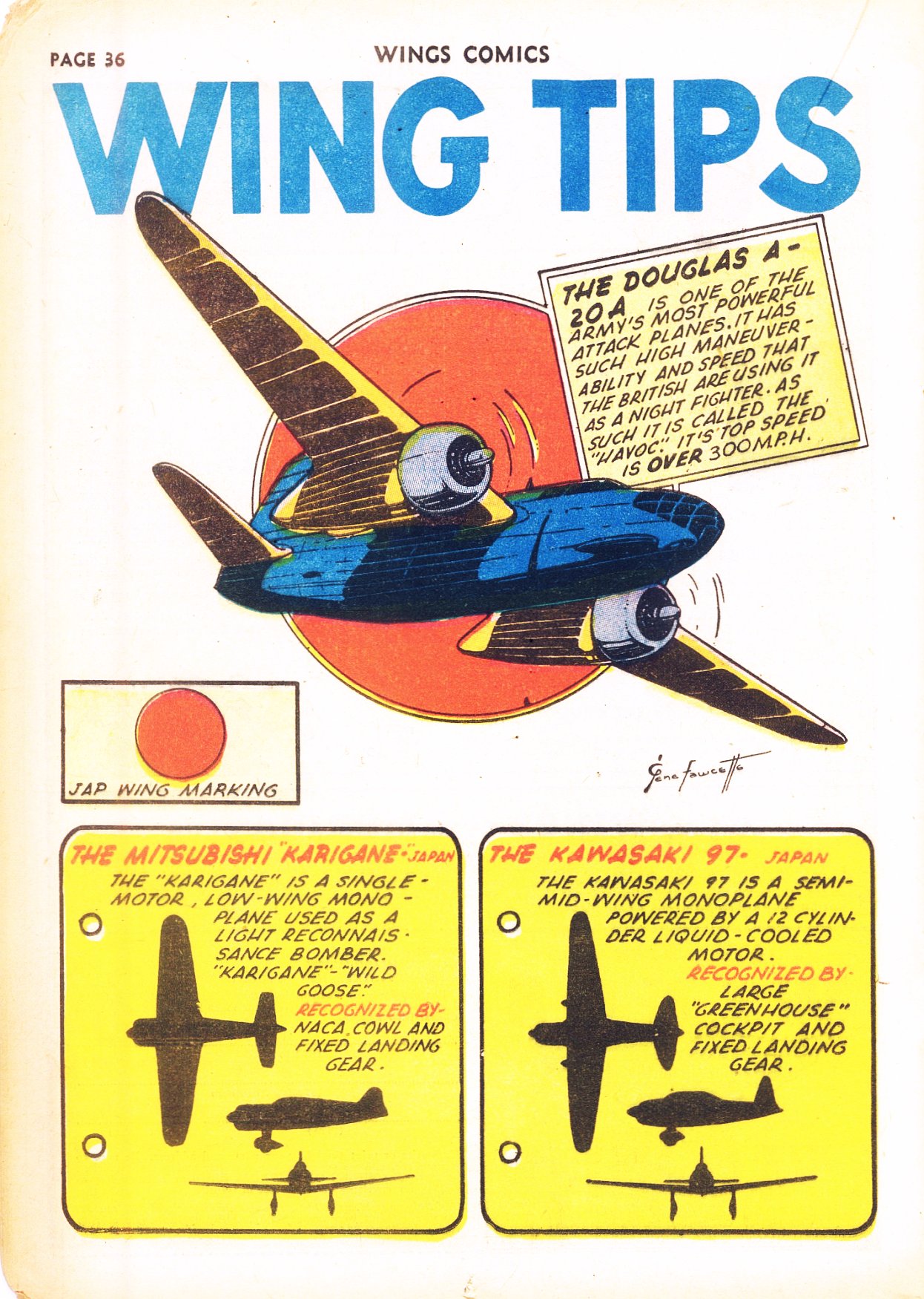 Read online Wings Comics comic -  Issue #26 - 38
