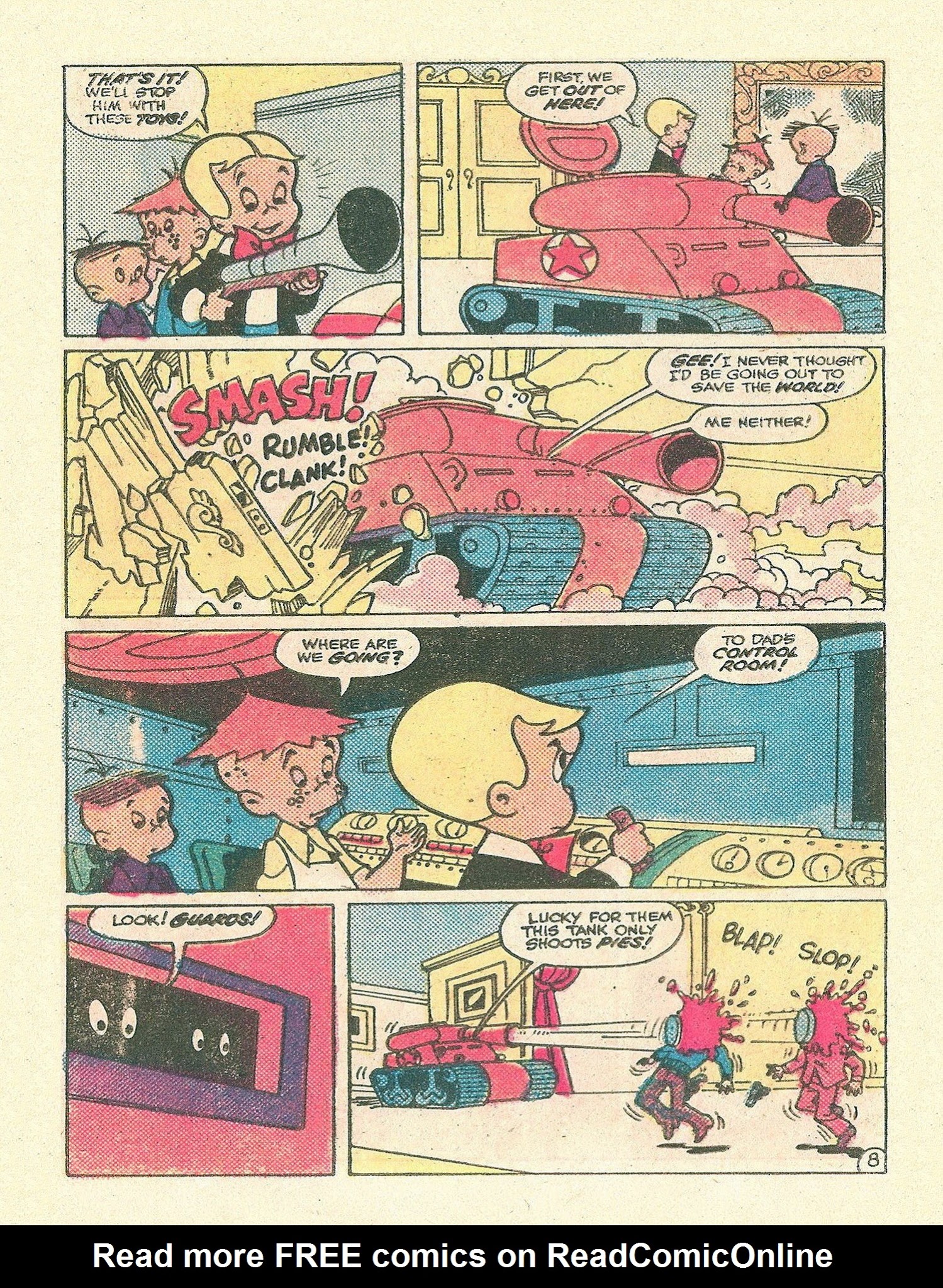 Read online Richie Rich Digest Stories comic -  Issue #13 - 96