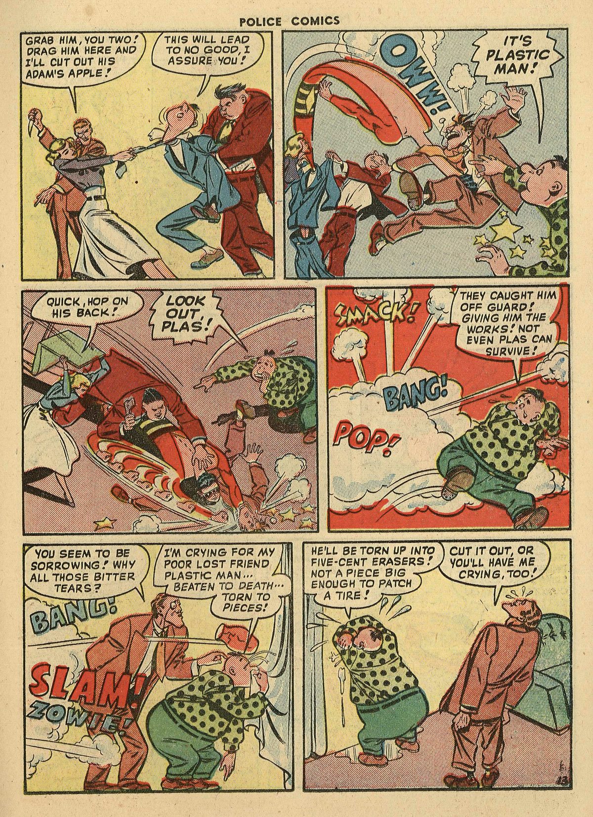 Read online Police Comics comic -  Issue #89 - 15