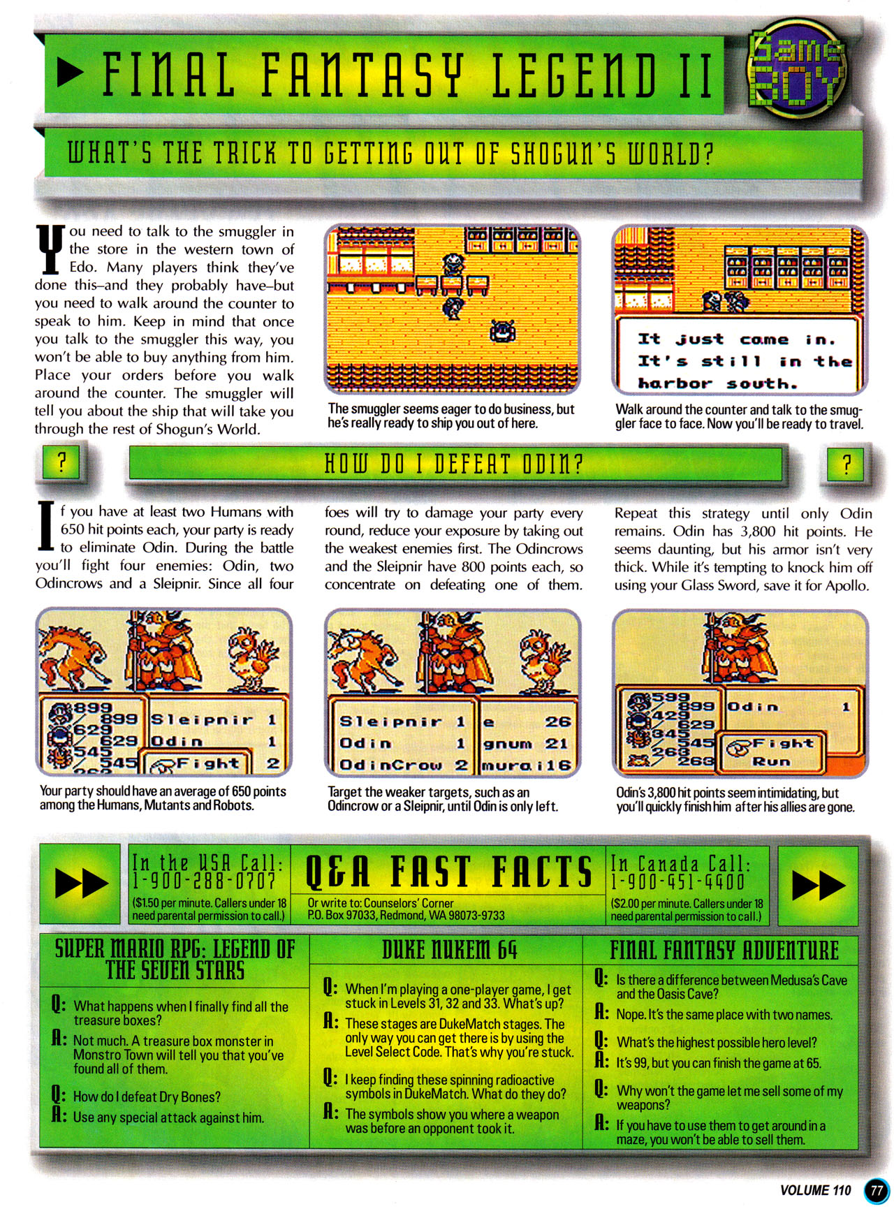 Read online Nintendo Power comic -  Issue #110 - 83