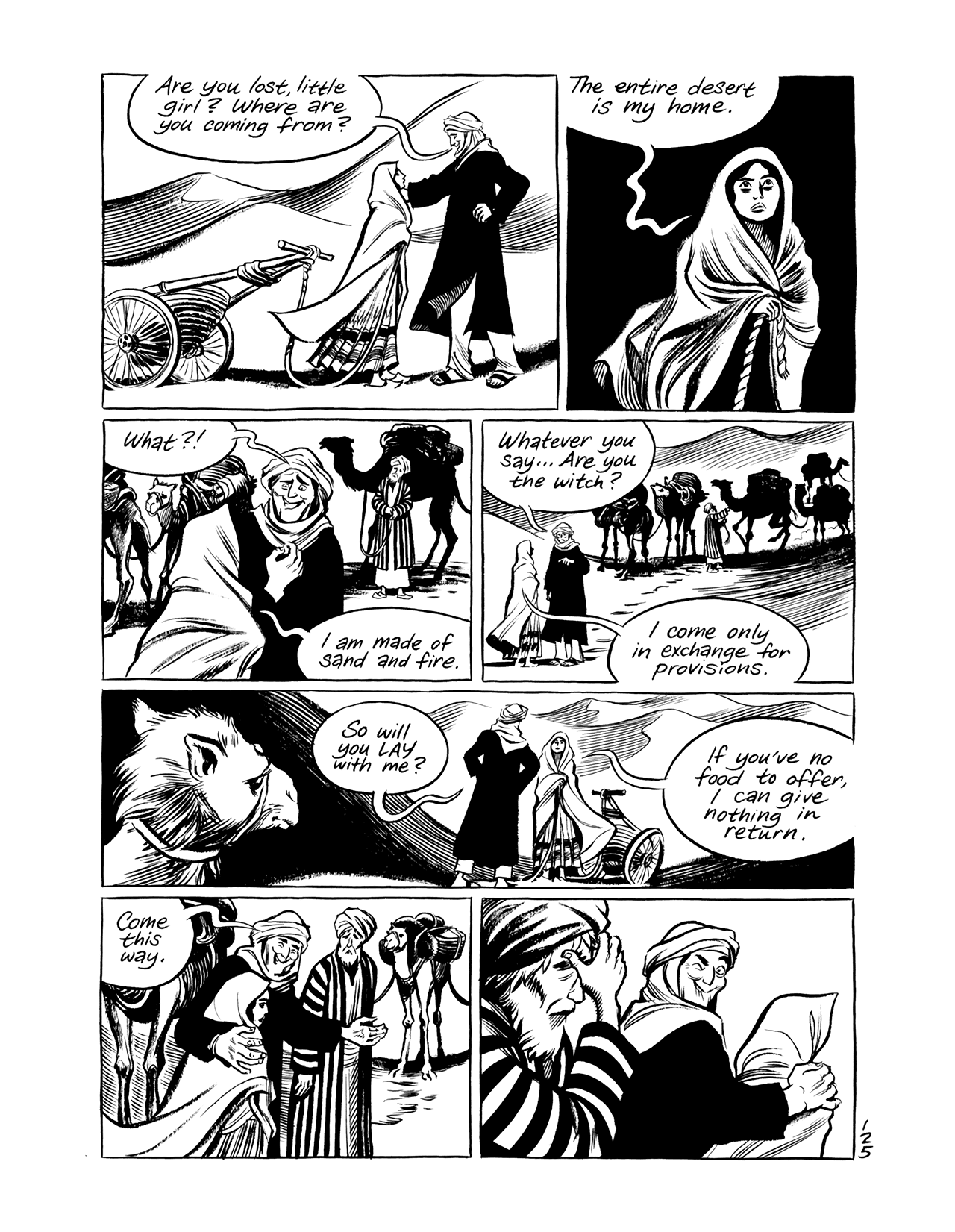 Read online Habibi comic -  Issue # Part 1 - 125