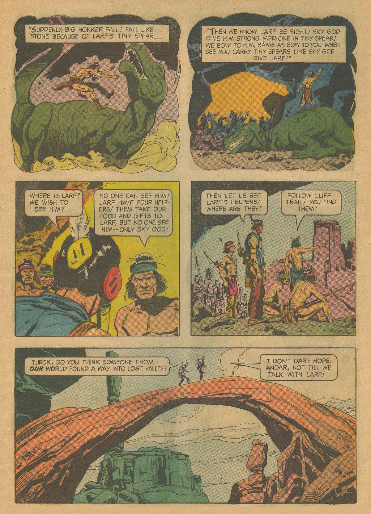 Read online Turok, Son of Stone comic -  Issue #40 - 8