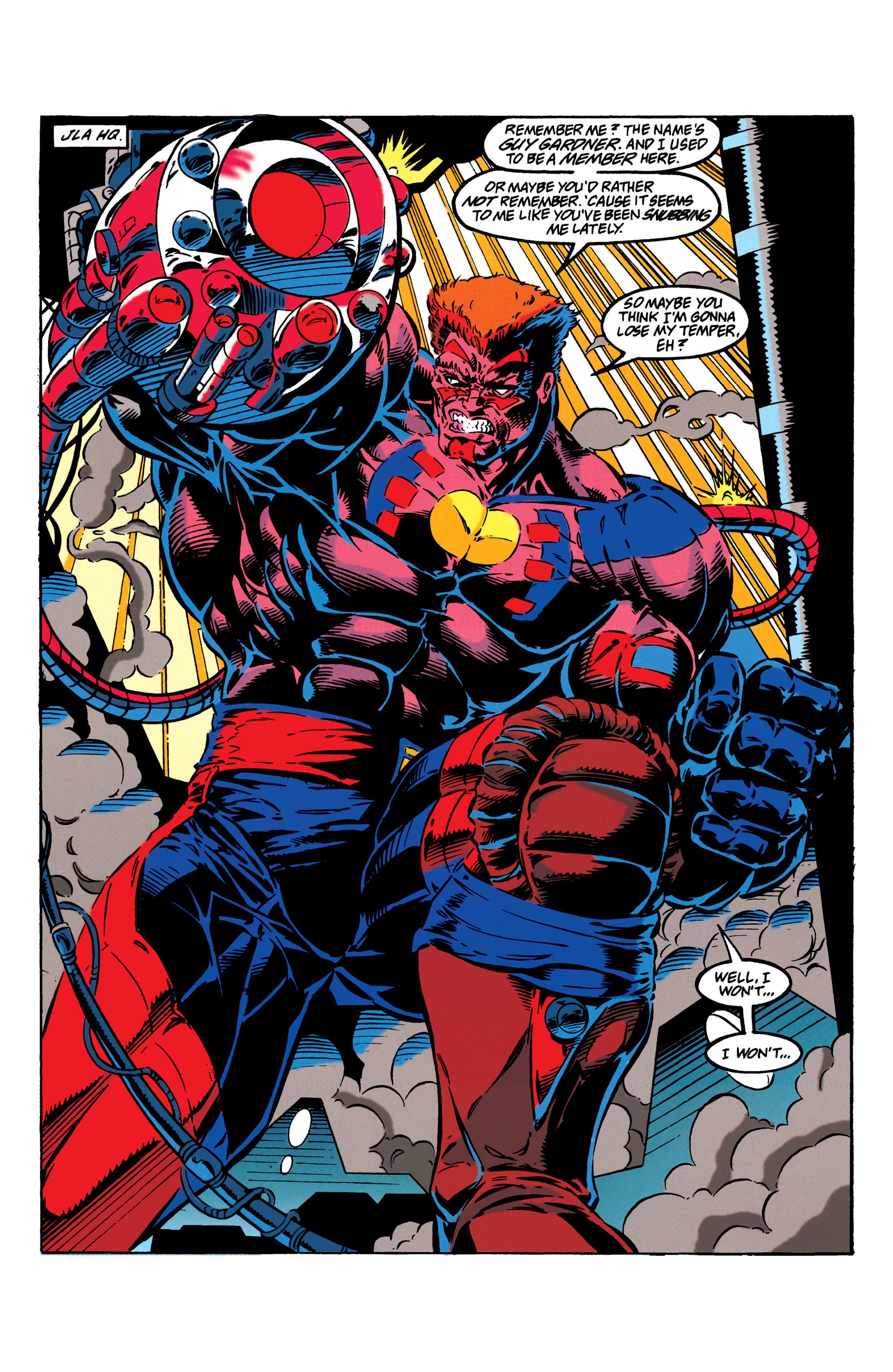 Read online Guy Gardner: Warrior comic -  Issue #32 - 2