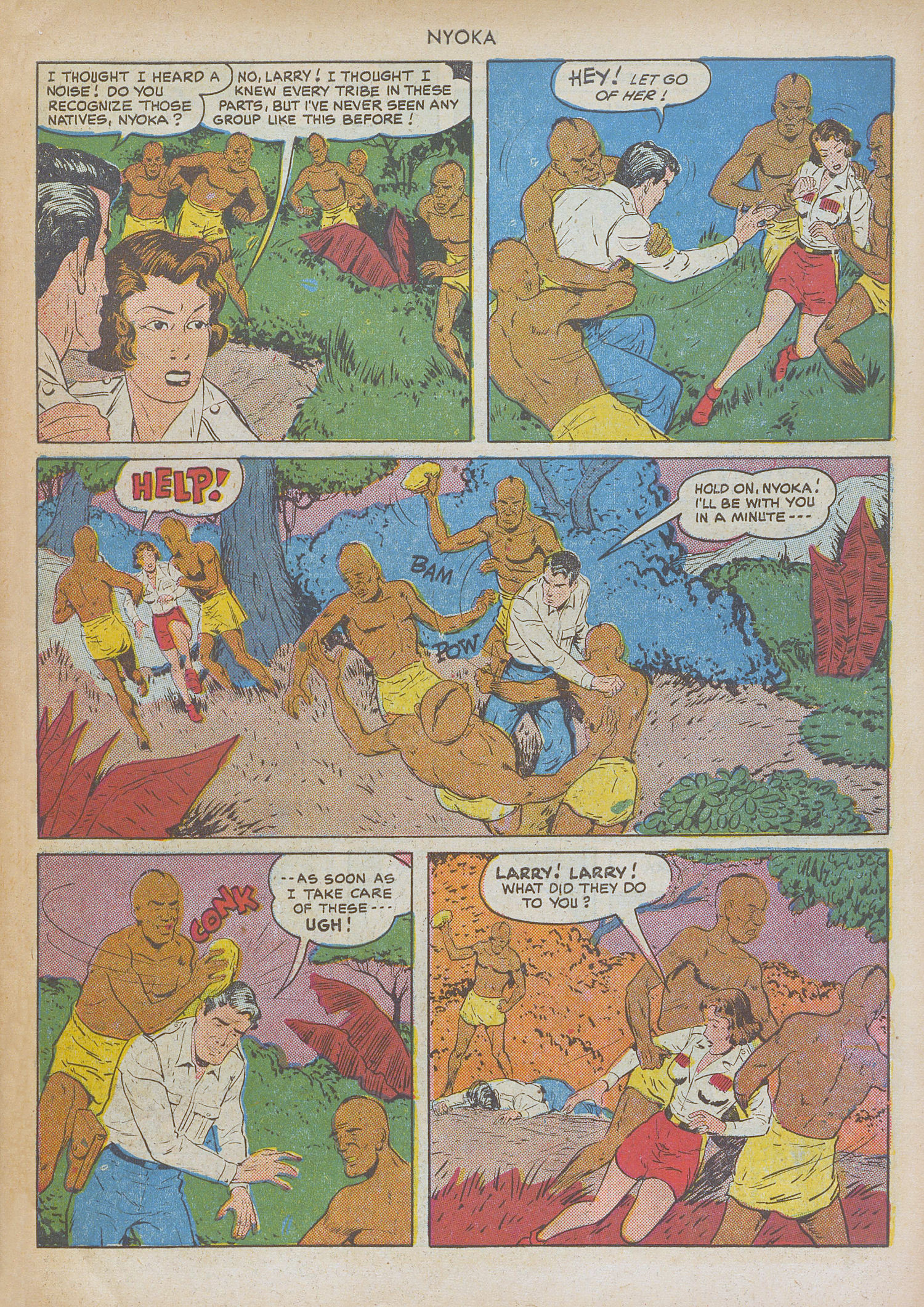 Read online Nyoka the Jungle Girl (1945) comic -  Issue #47 - 11