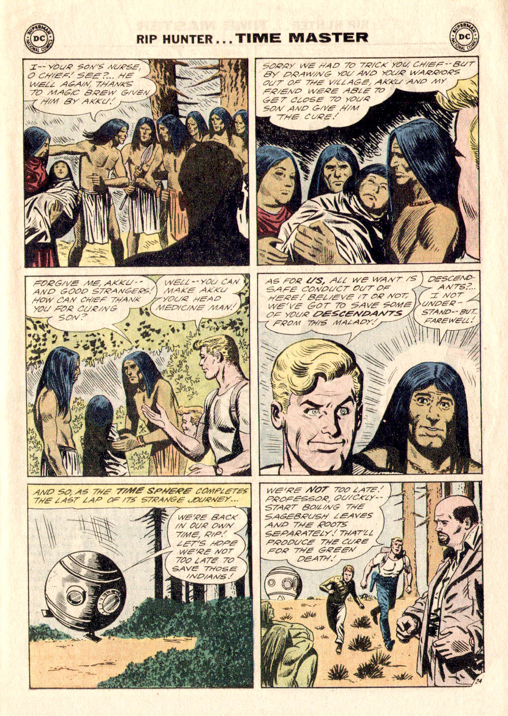 Read online Rip Hunter...Time Master comic -  Issue #7 - 31