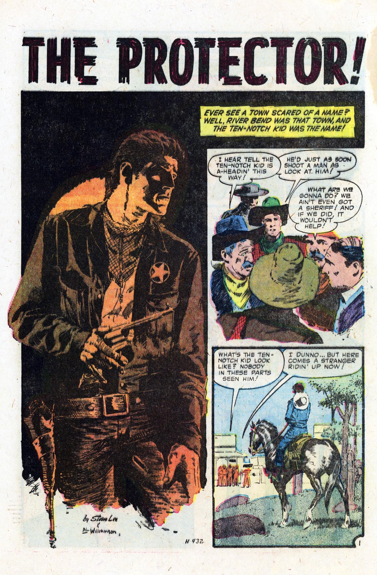 Read online The Outlaw Kid (1954) comic -  Issue #10 - 21