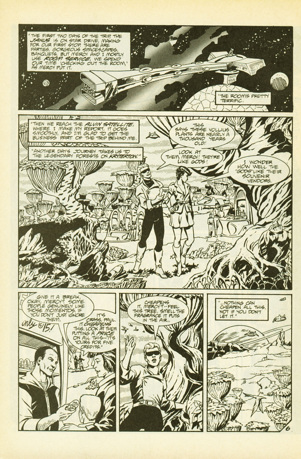 Read online Trekker comic -  Issue #4 - 7