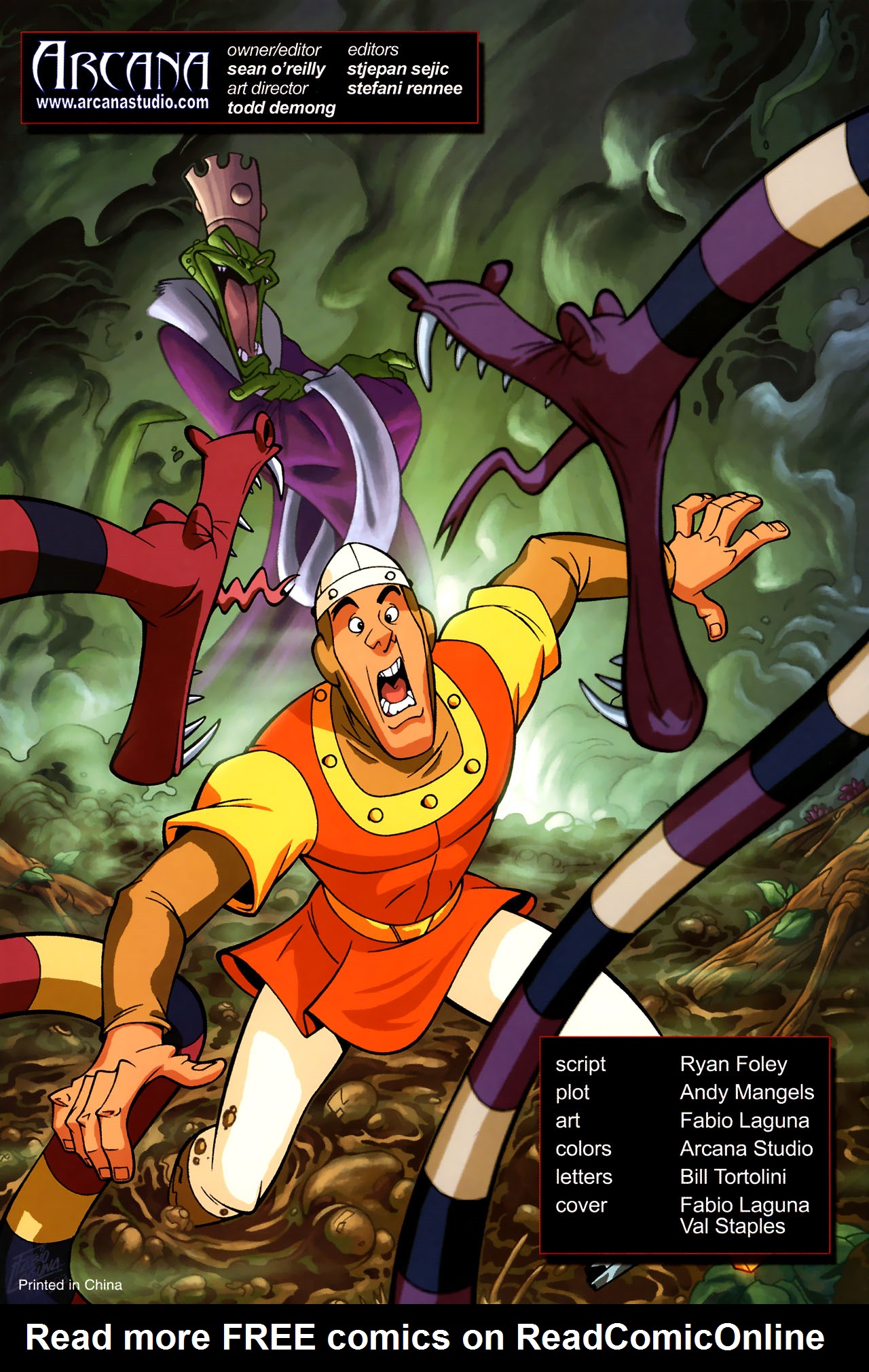 Read online Dragon's Lair comic -  Issue #3 - 2