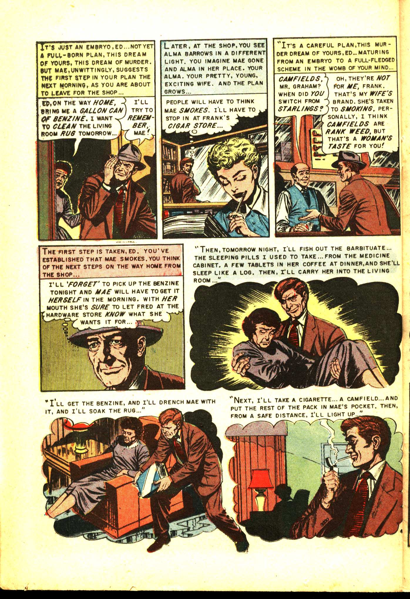 Read online Crime SuspenStories comic -  Issue #27 - 23