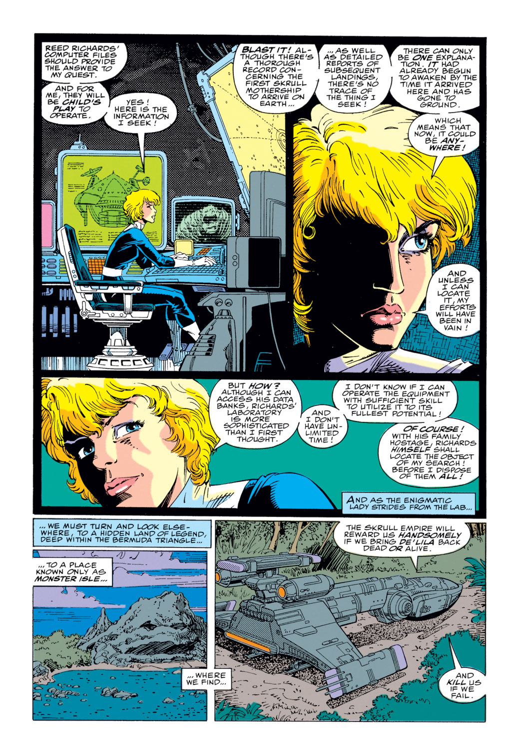 Read online Fantastic Four (1961) comic -  Issue #348 - 5