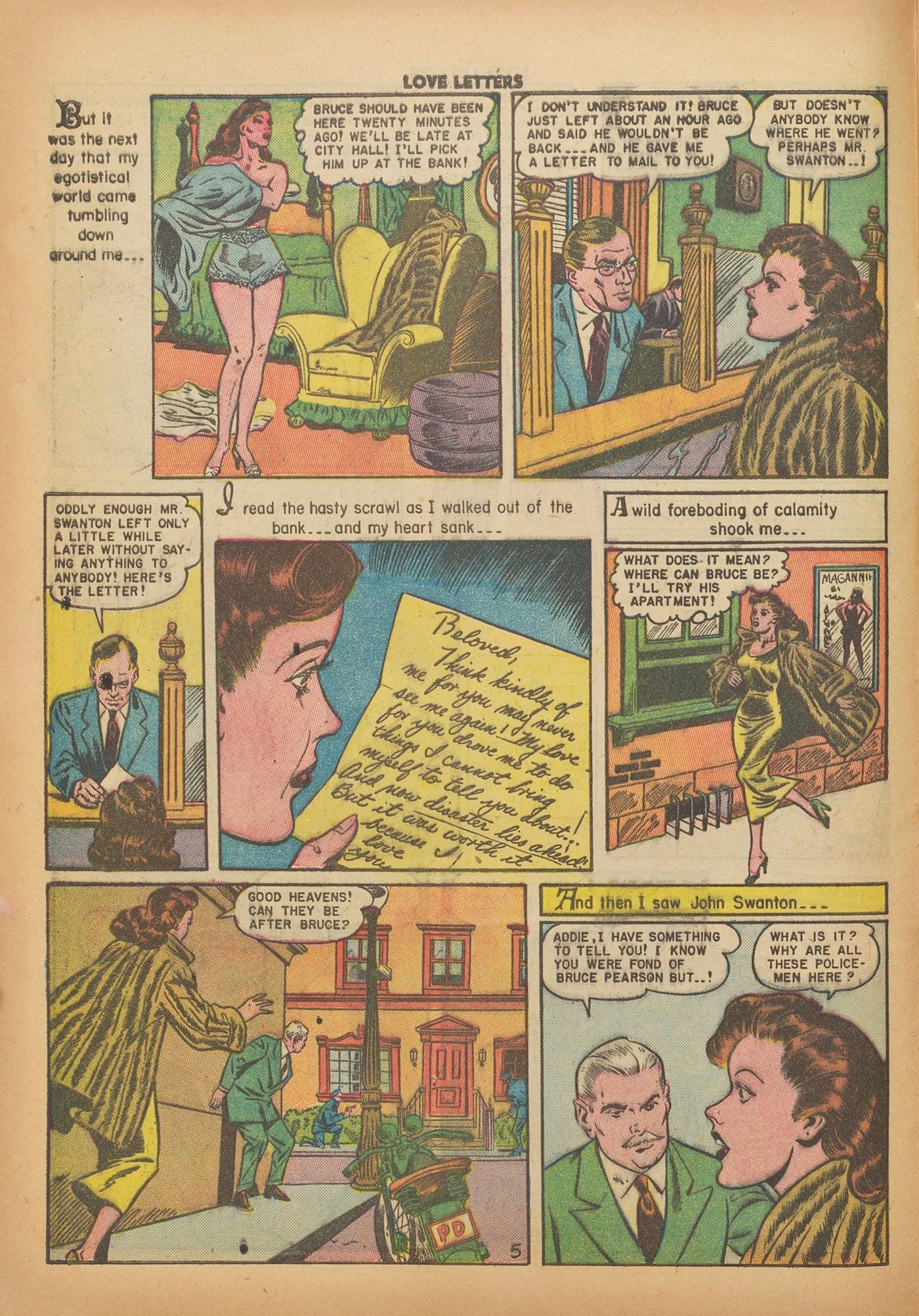 Read online Love Letters comic -  Issue #7 - 16