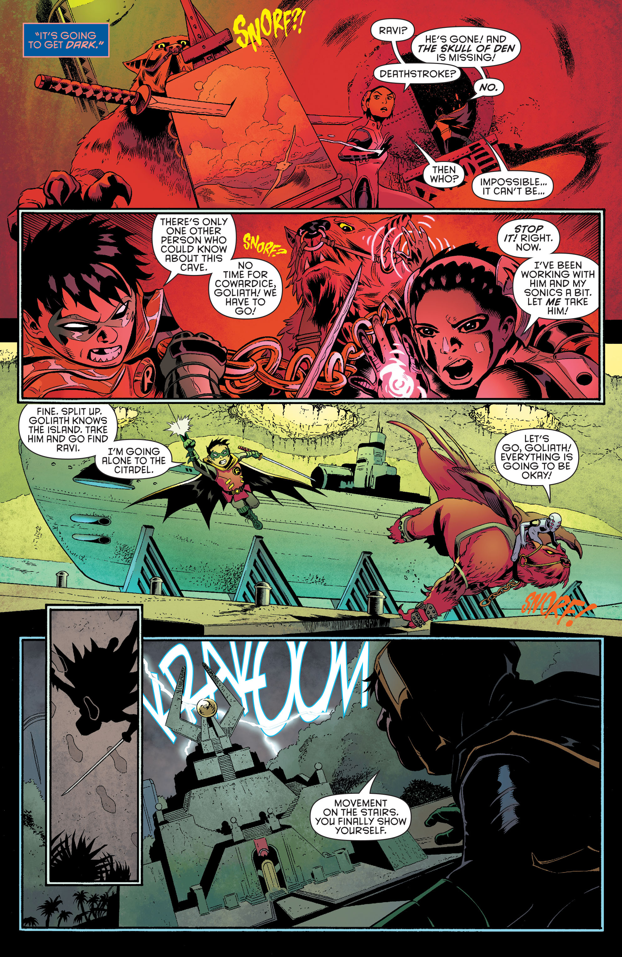 Read online Robin: Son of Batman comic -  Issue #5 - 8
