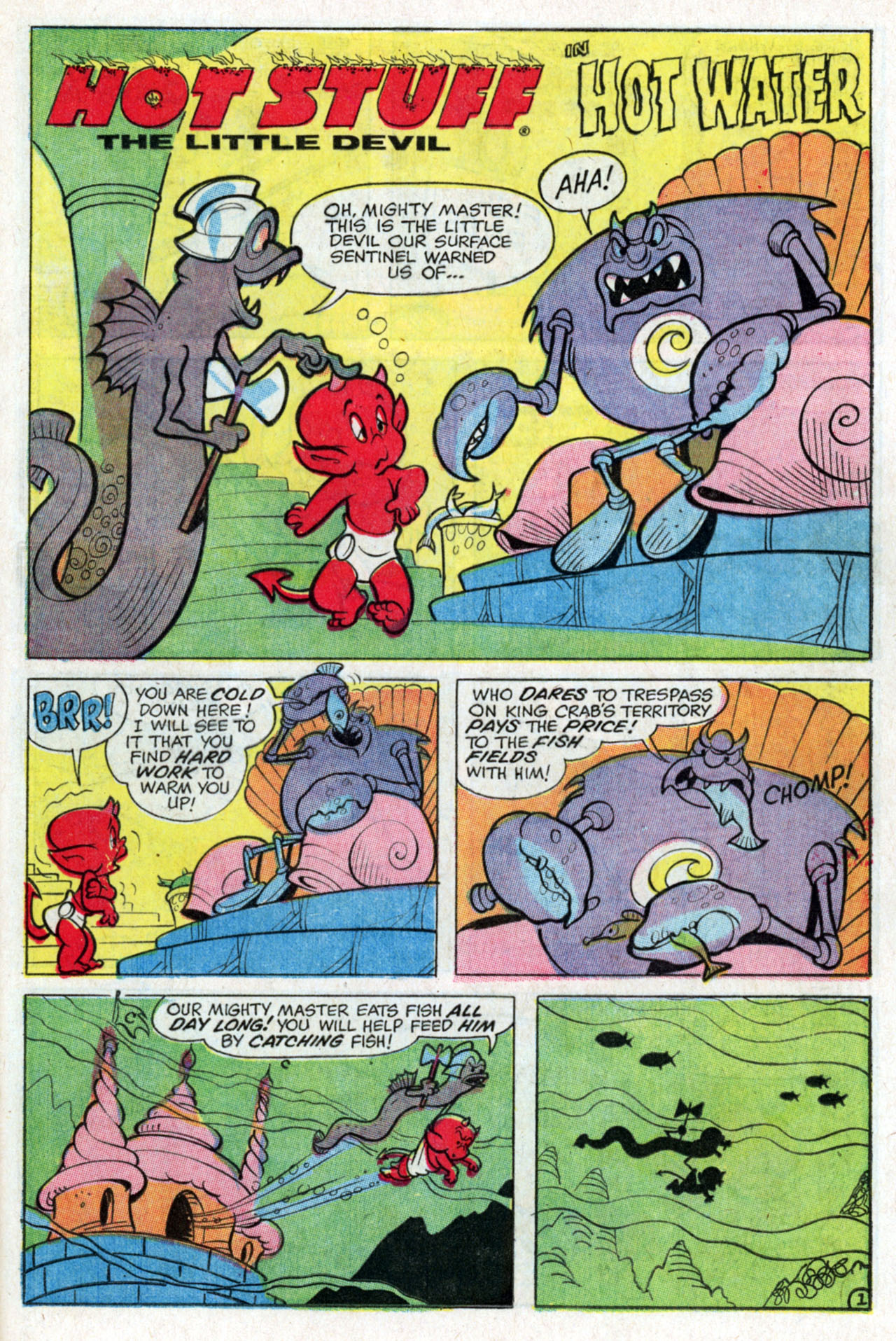 Read online Hot Stuff, the Little Devil comic -  Issue #75 - 21
