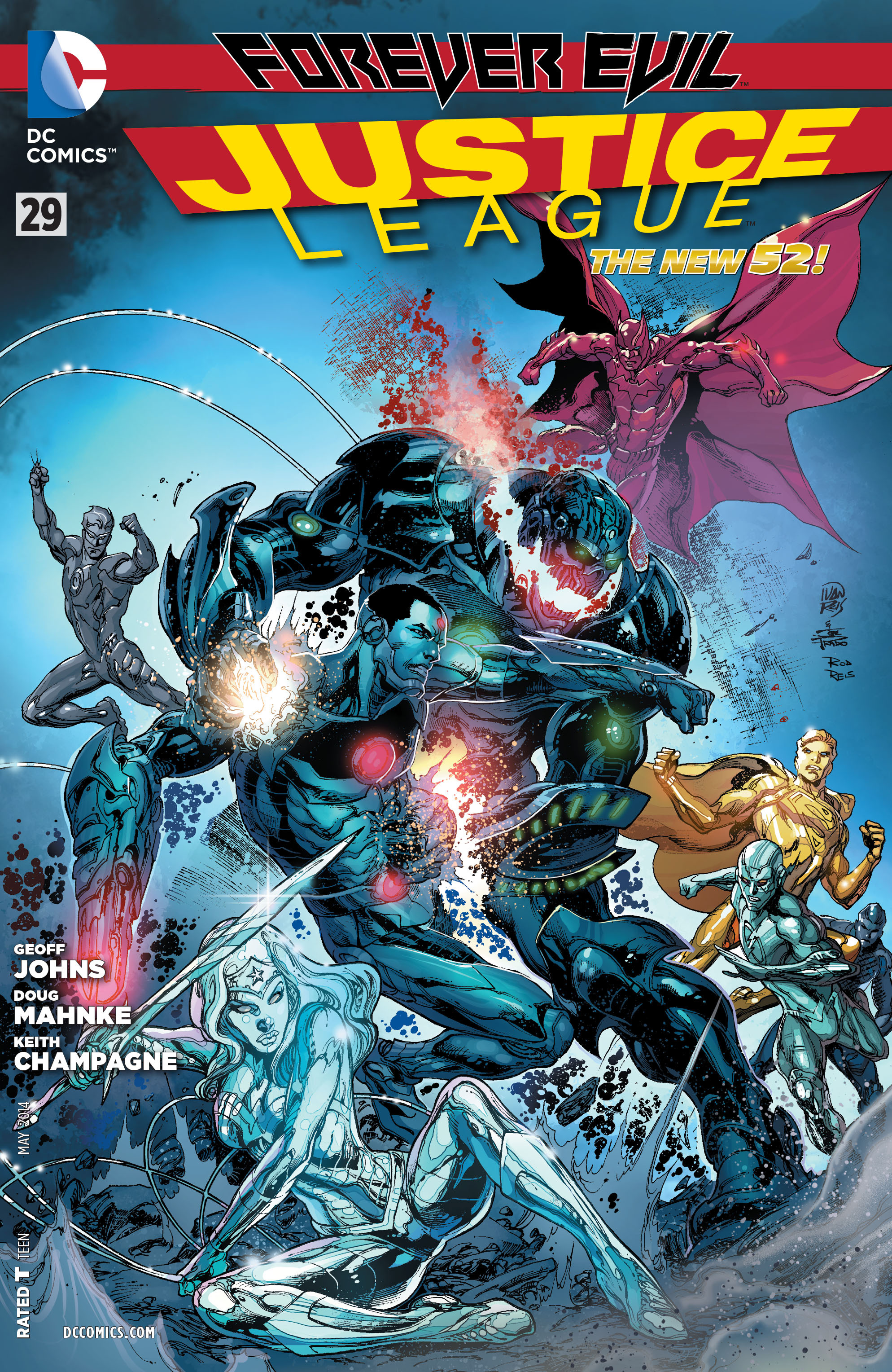 Read online Justice League (2011) comic -  Issue #29 - 2