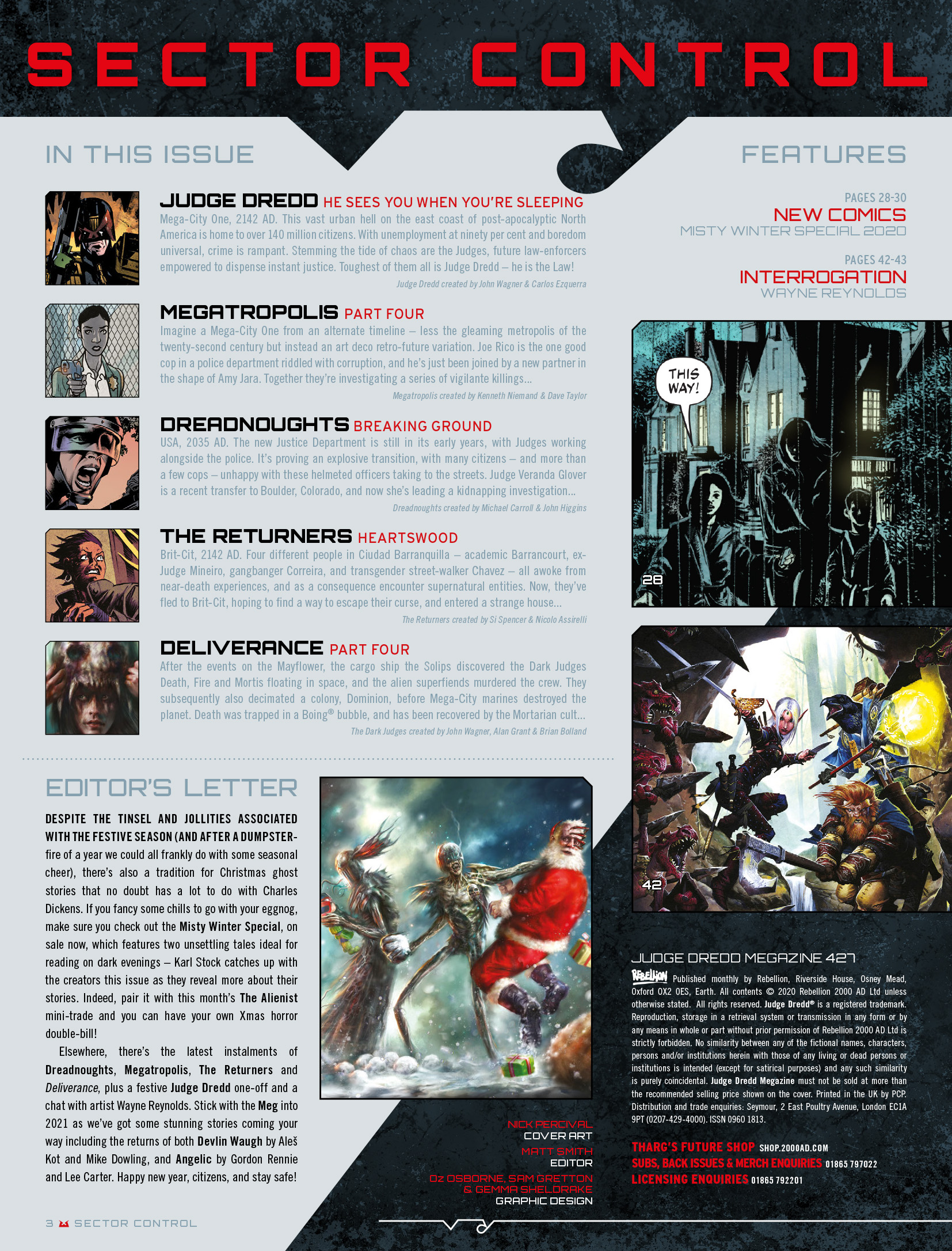 Read online Judge Dredd Megazine (Vol. 5) comic -  Issue #427 - 3