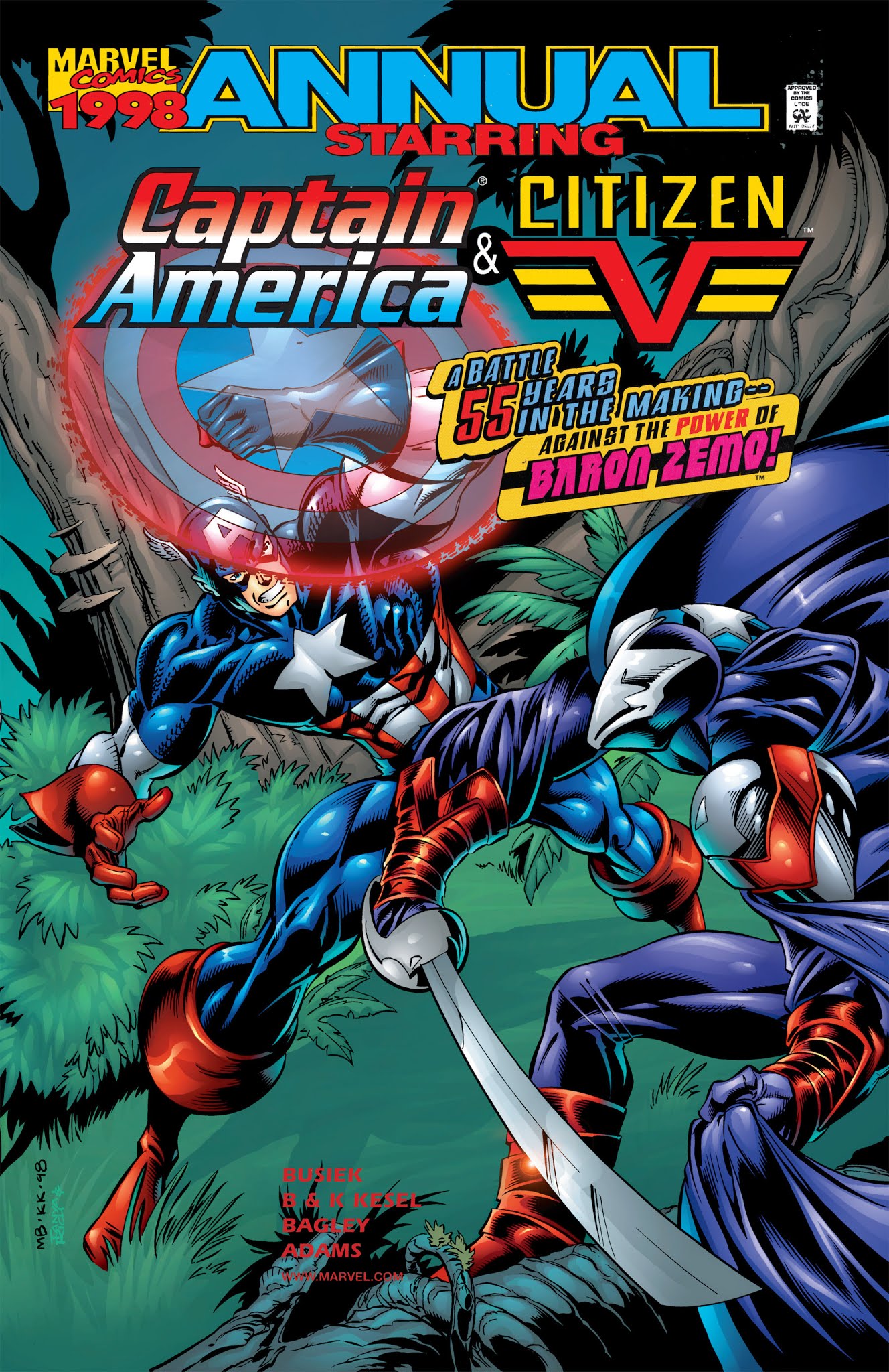 Read online Captain America/Citizen V '98 comic -  Issue # Full - 1