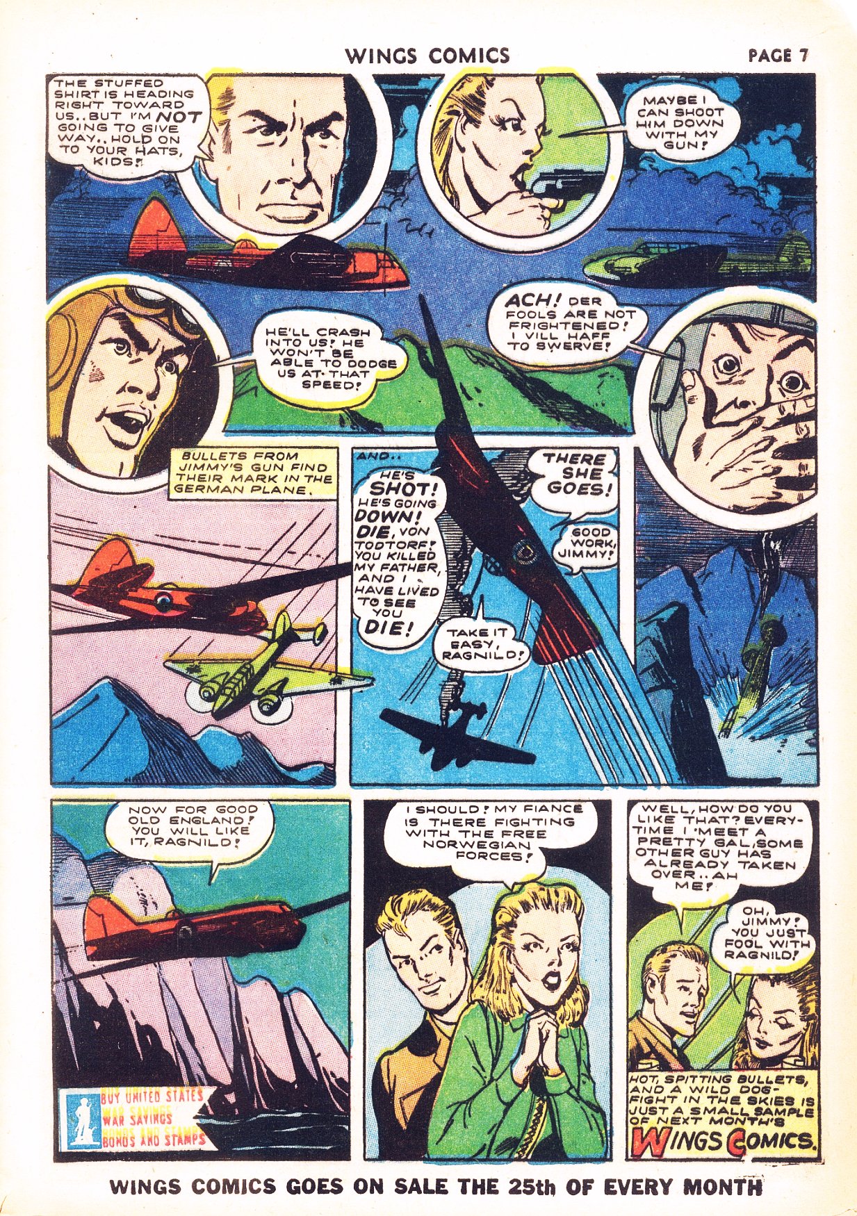 Read online Wings Comics comic -  Issue #26 - 9