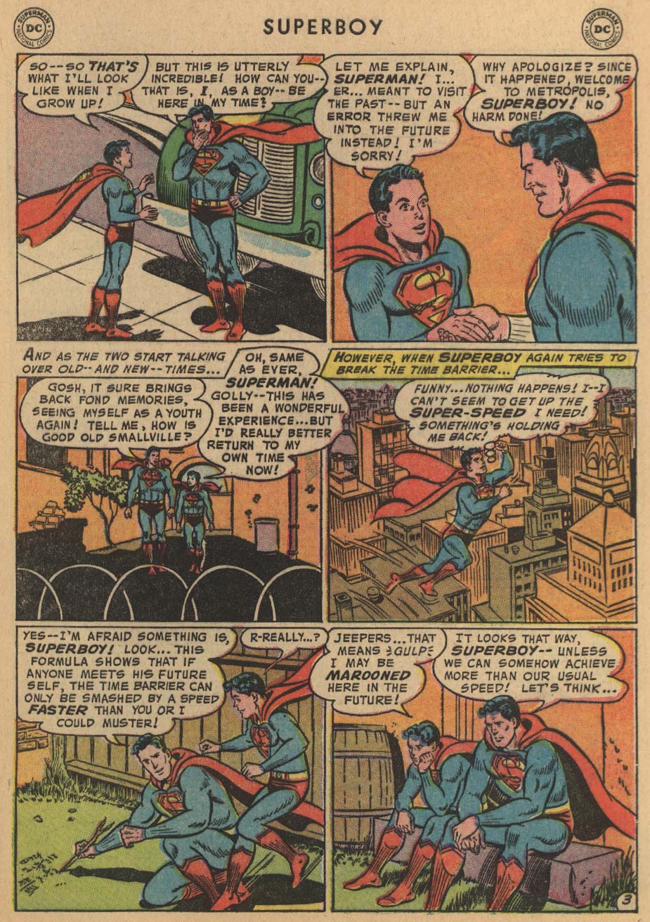 Read online Superboy (1949) comic -  Issue #47 - 24
