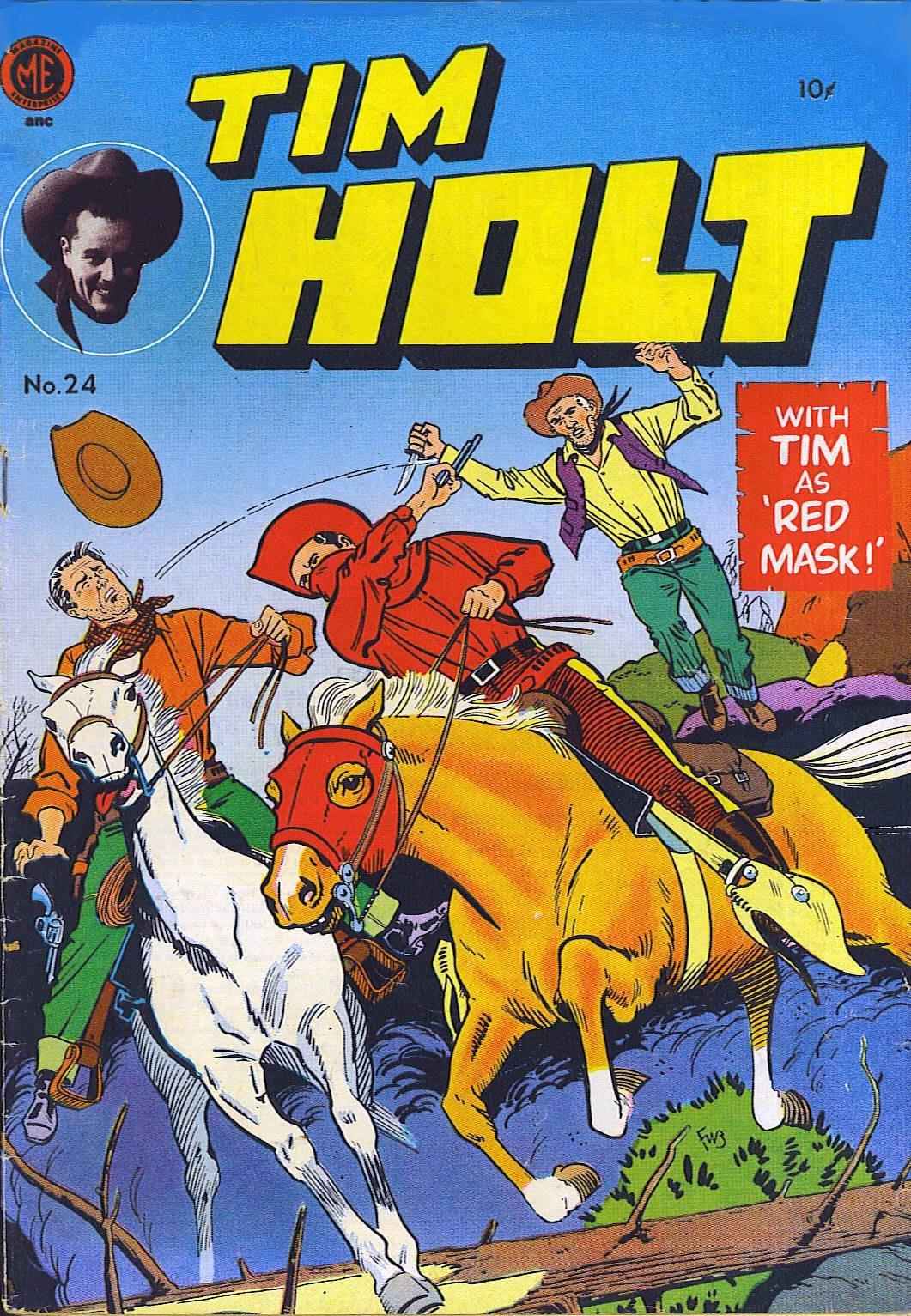 Read online Tim Holt comic -  Issue #24 - 1