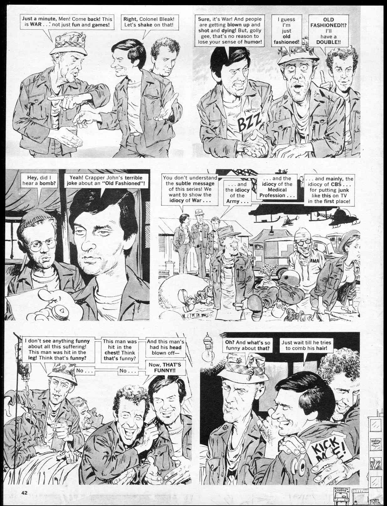 Read online MAD comic -  Issue #166 - 44