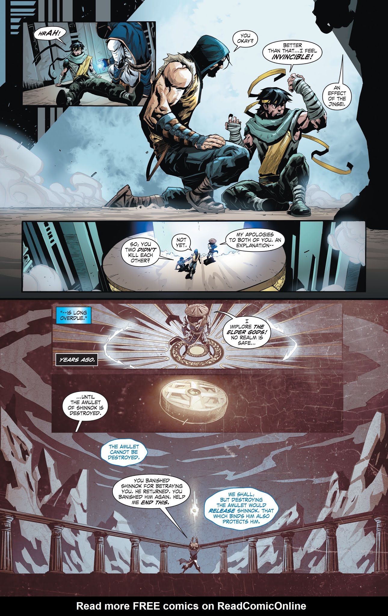 Read online Mortal Kombat X [I] comic -  Issue # _TPB 1 - 113