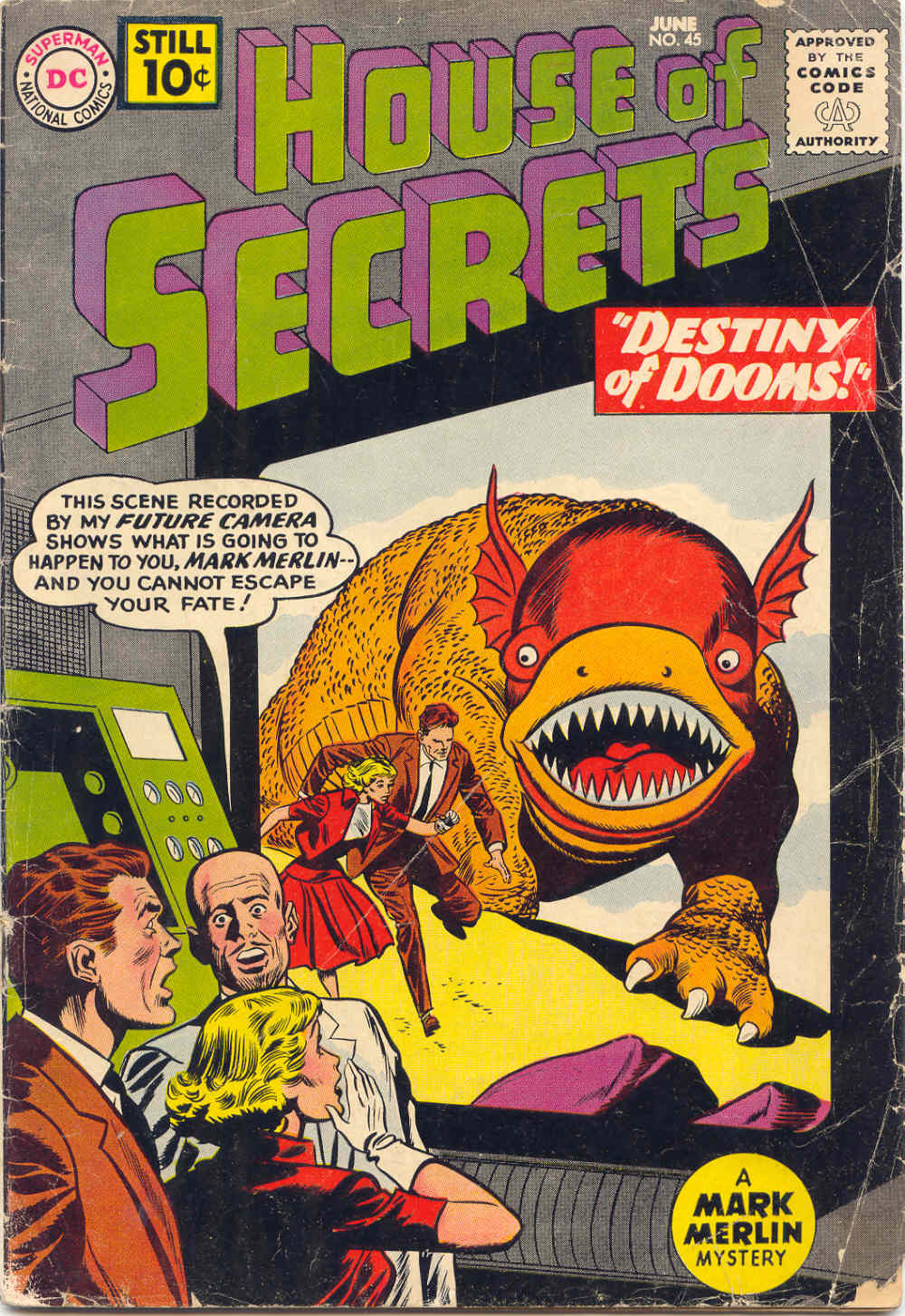 Read online House of Secrets (1956) comic -  Issue #45 - 1