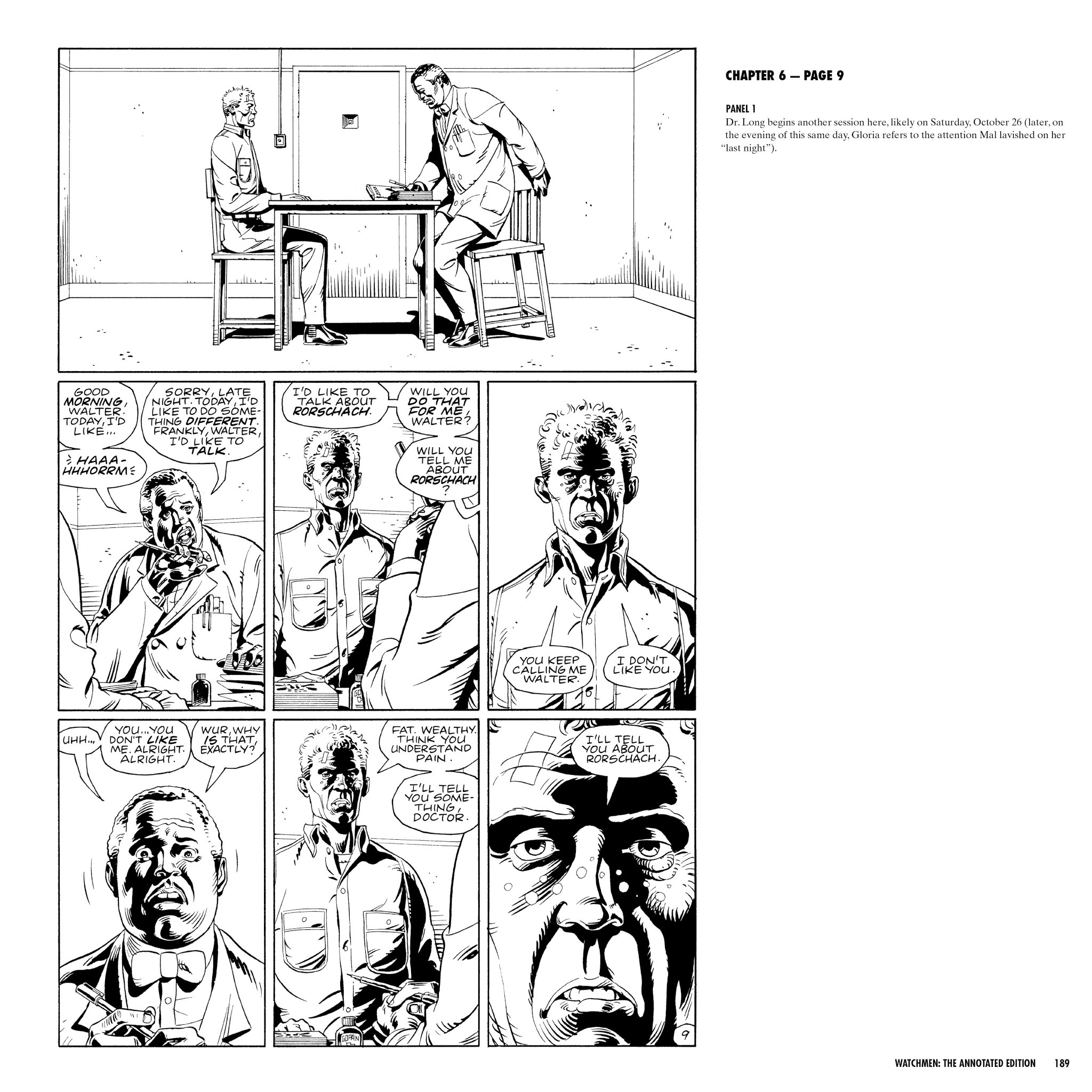 Read online Watchmen: The Annotated Edition comic -  Issue # TPB - 189