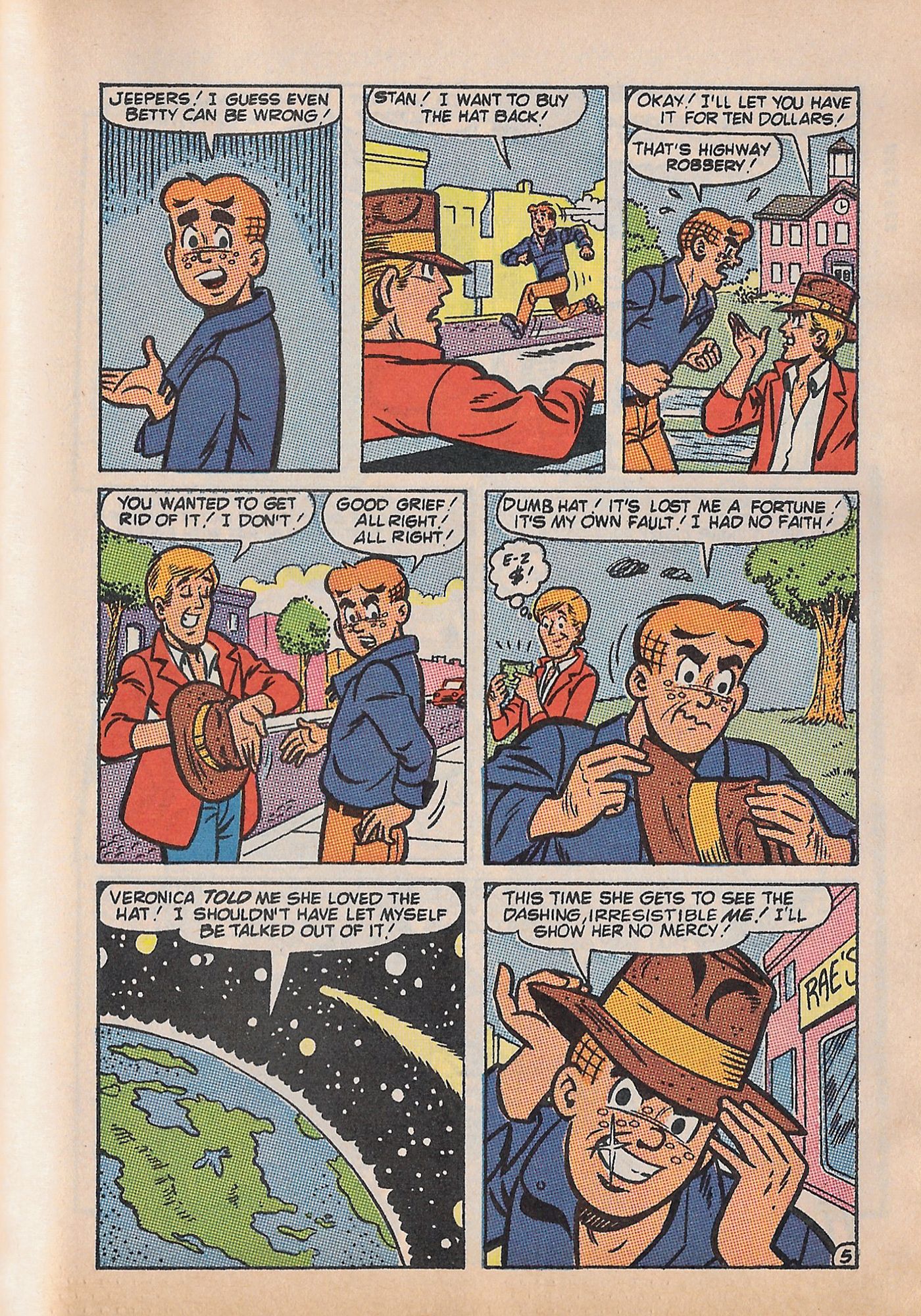 Read online Betty and Veronica Digest Magazine comic -  Issue #51 - 96