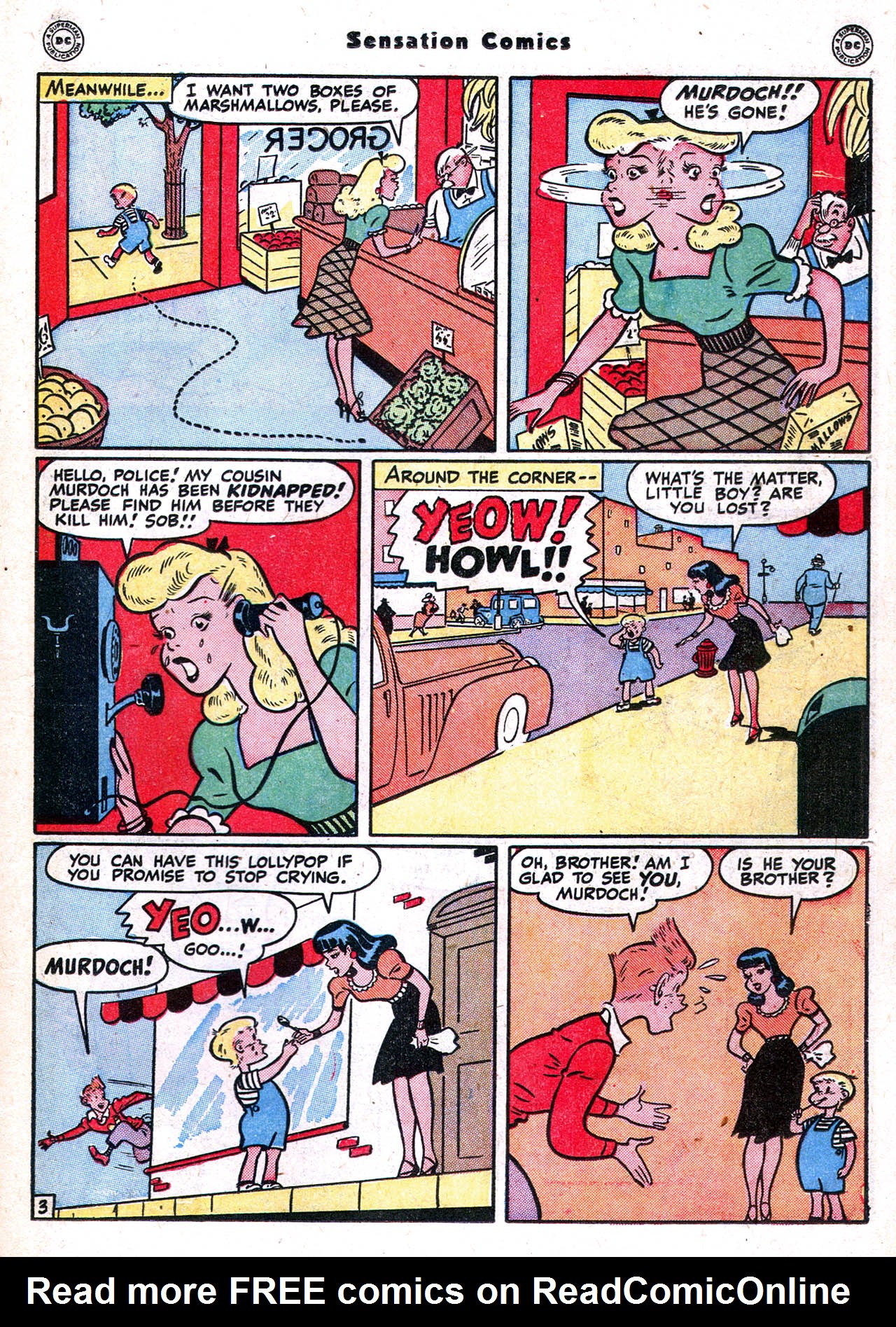 Read online Sensation (Mystery) Comics comic -  Issue #76 - 33