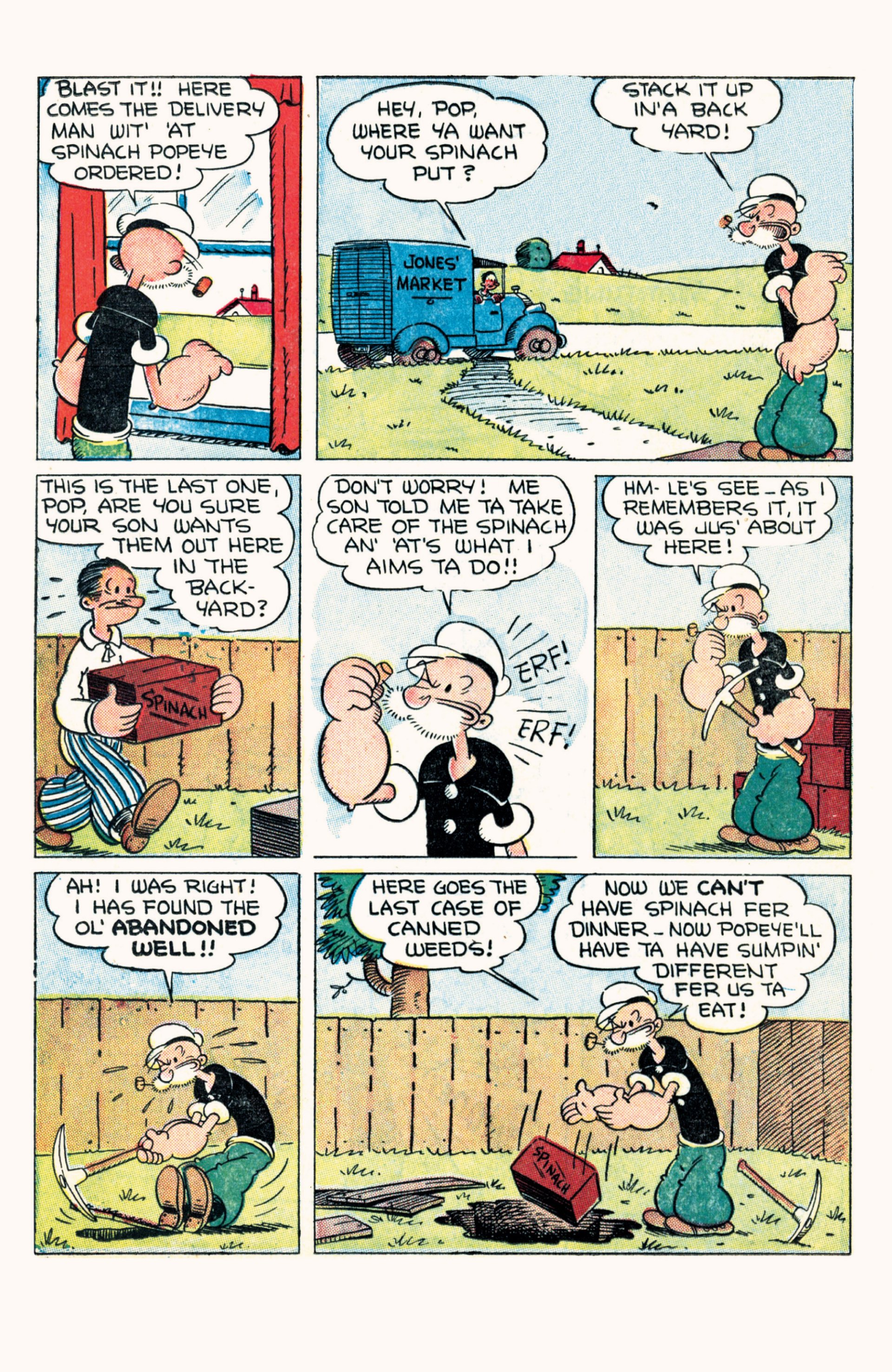 Read online Classic Popeye comic -  Issue #1 - 36