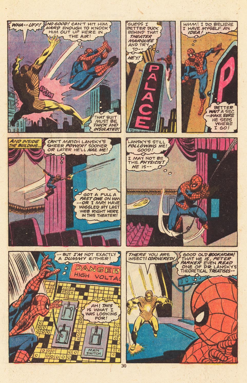 Read online The Spectacular Spider-Man (1976) comic -  Issue #3 - 21