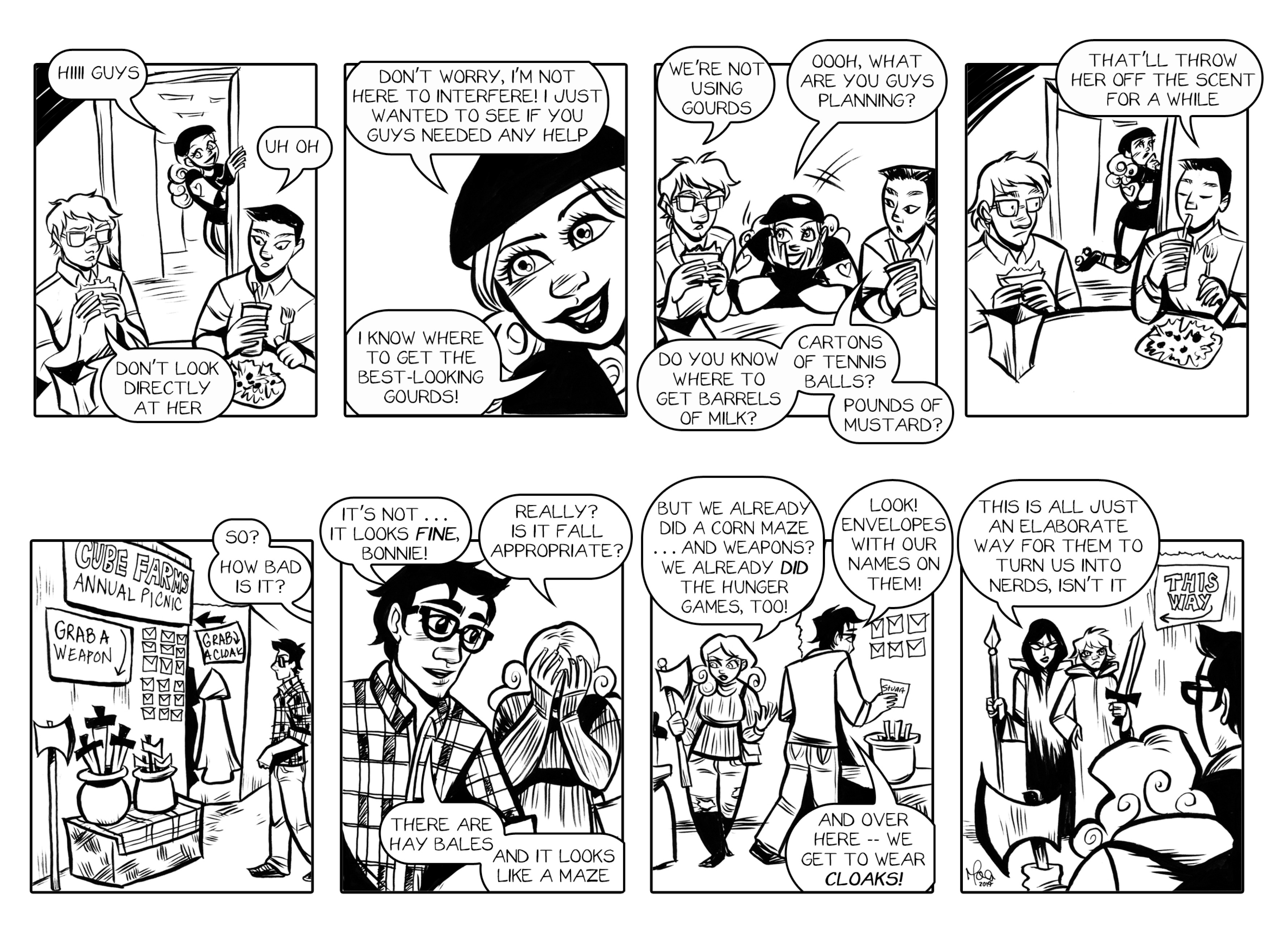 Read online Bonnie N. Collide, Nine to Five comic -  Issue #6 - 23