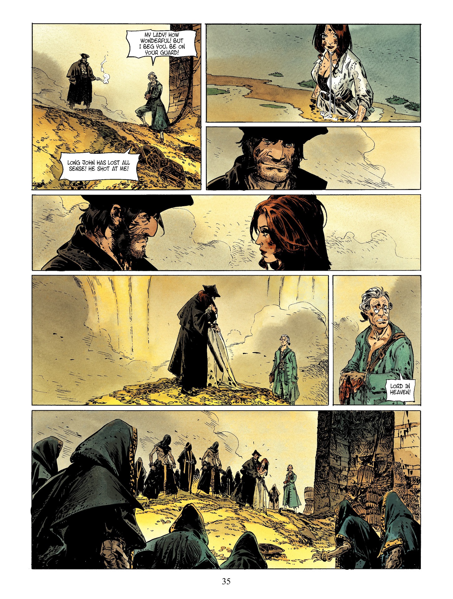 Read online Long John Silver comic -  Issue #4 - 37