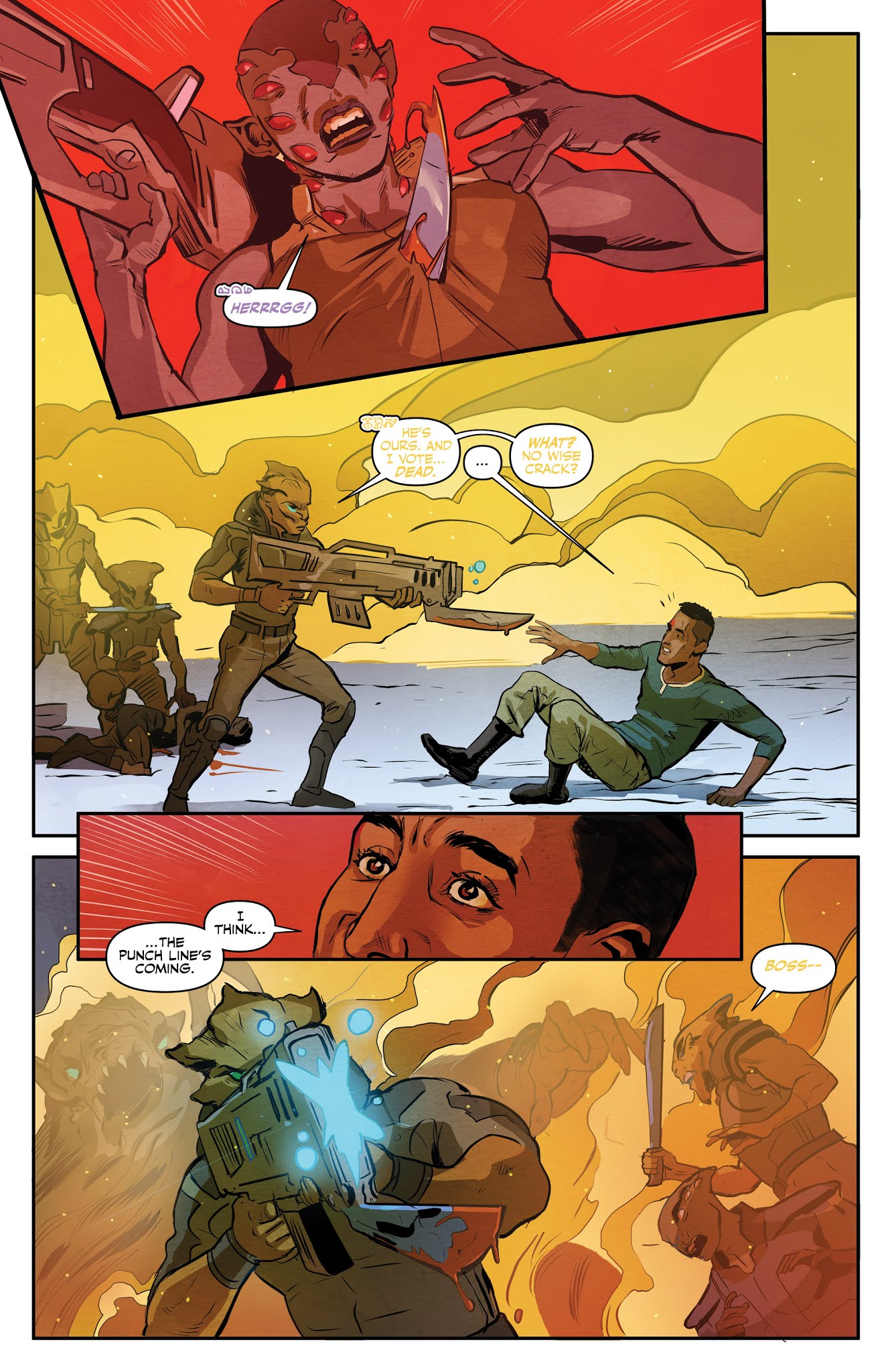 Read online Alien Bounty Hunter comic -  Issue #5 - 12