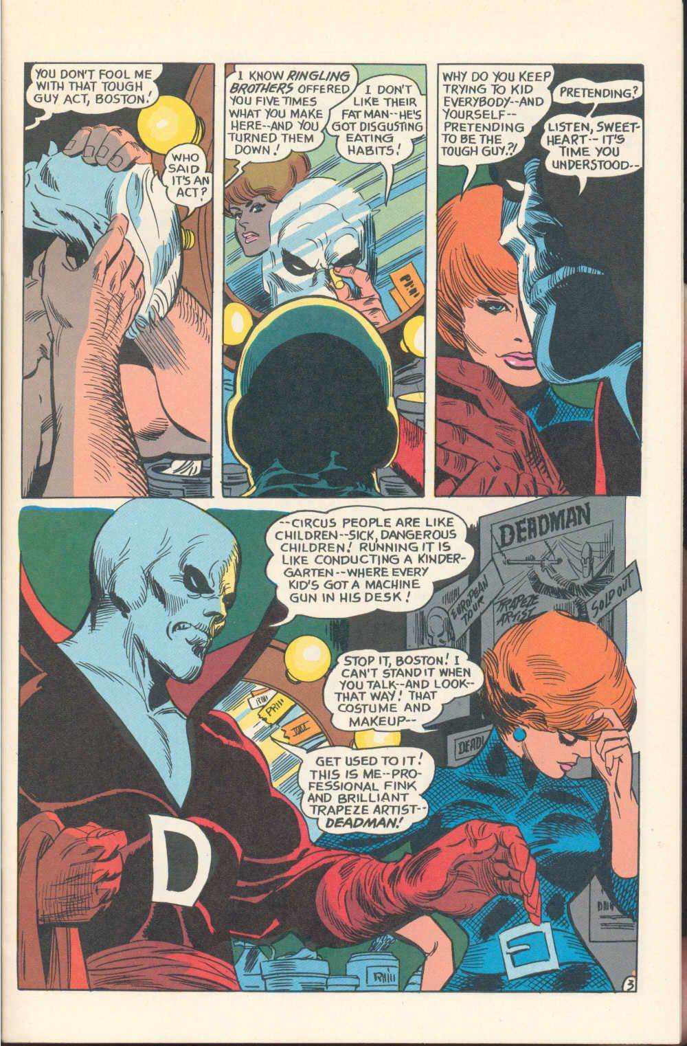 Read online Deadman (1985) comic -  Issue #1 - 5