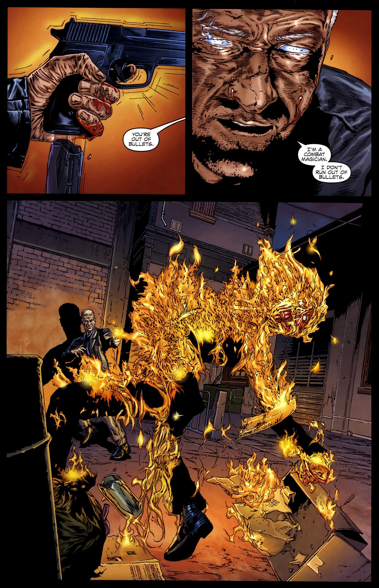 Read online Gravel comic -  Issue #4 - 23