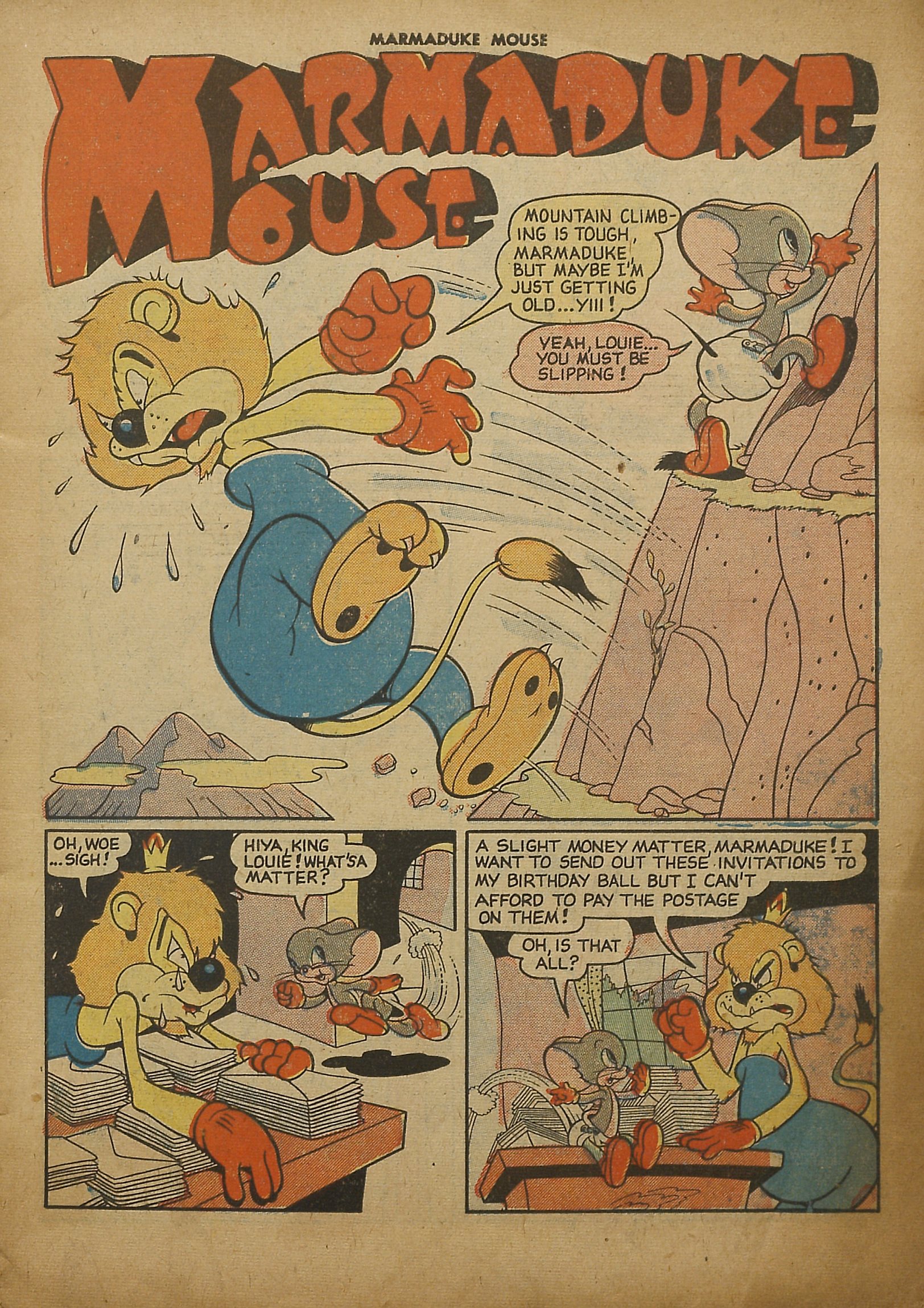 Read online Marmaduke Mouse comic -  Issue #12 - 3
