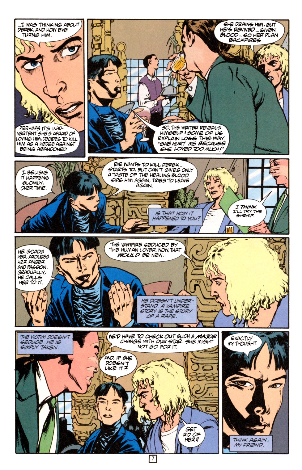 Read online Vamps: Hollywood & Vein comic -  Issue #5 - 8